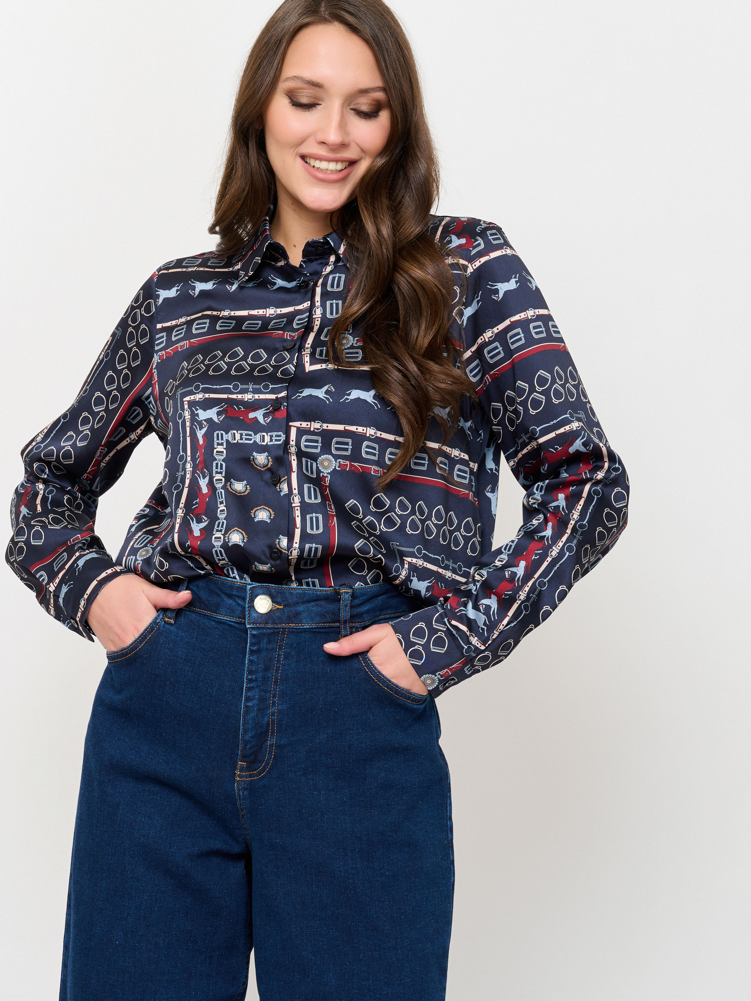 ЭARDEA/м/24-02 Блуза EMME