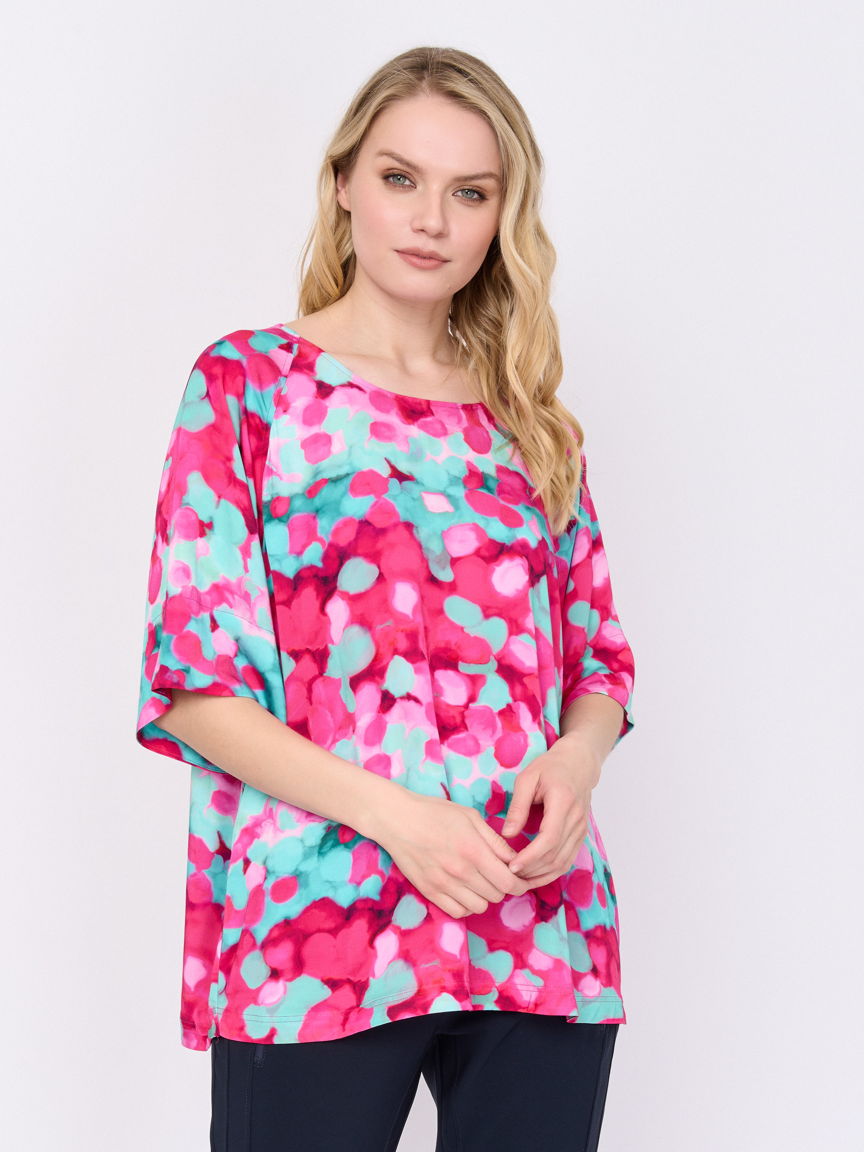 Э660609-21118/м/25-01 Блузка Samoon