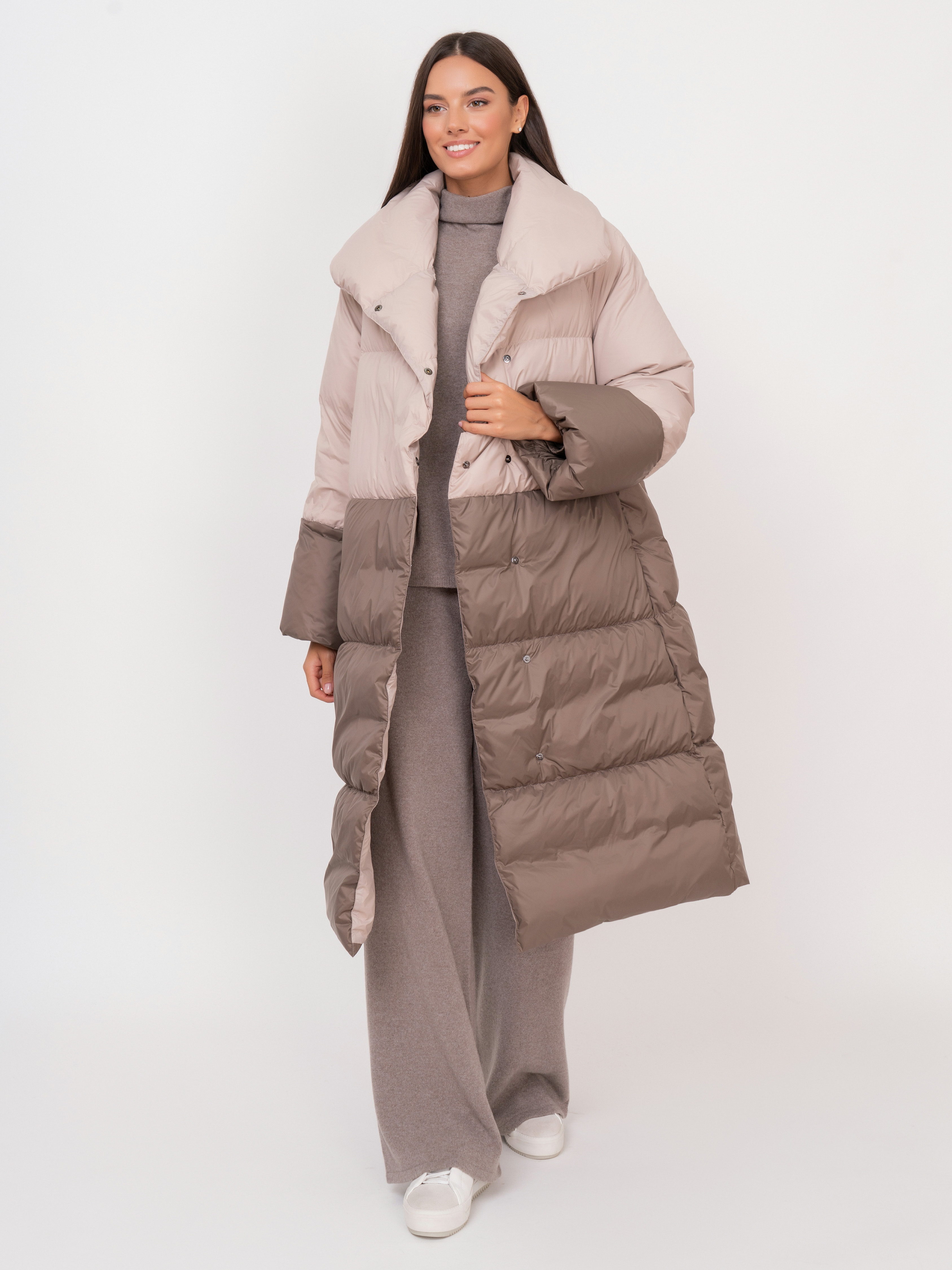 ЭMOD14/м/21-02 Пальто утепленное (пуховик) LANAII