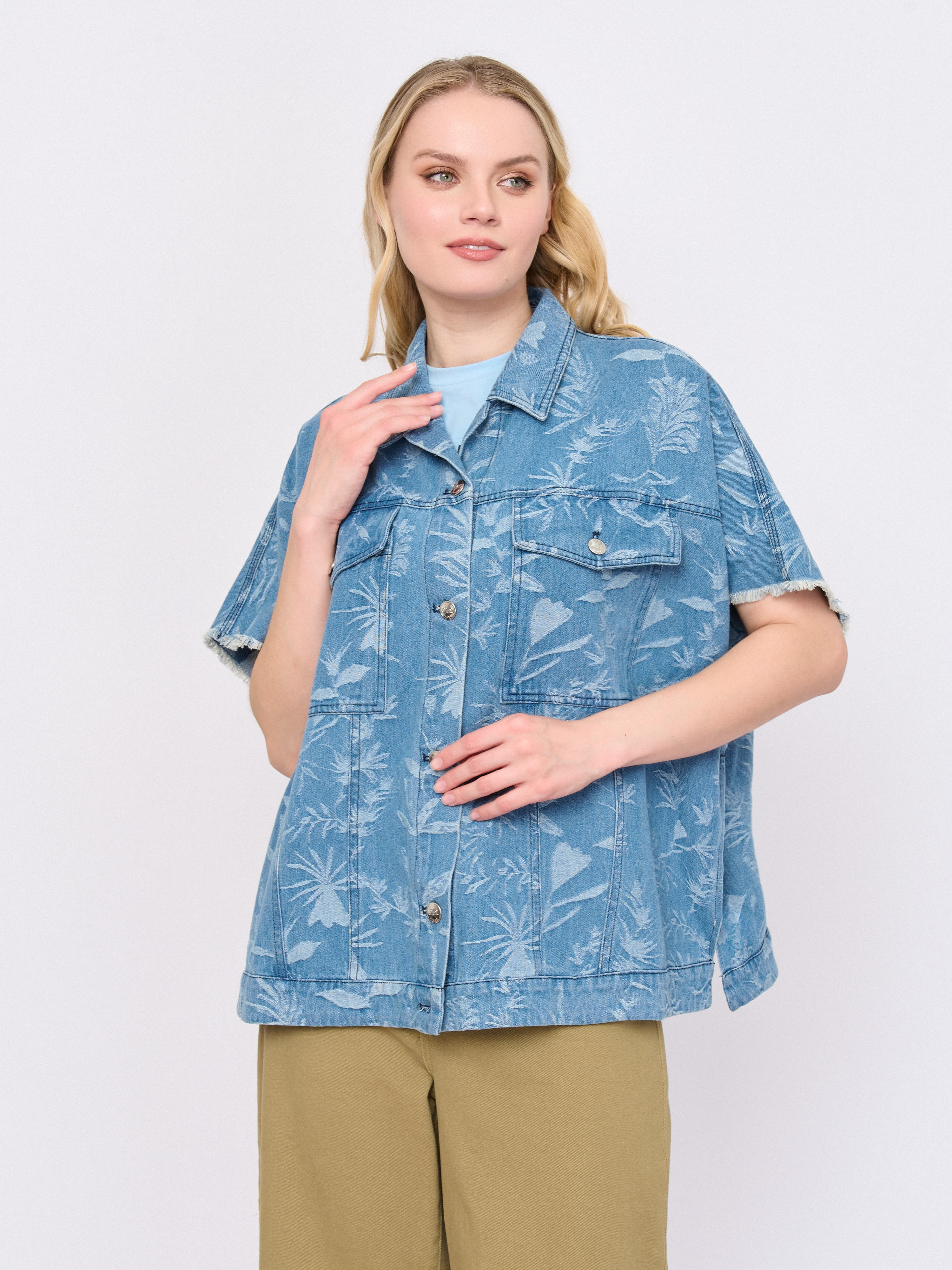 Э8303.3001.N/м/25-01 Блуза Mat Fashion