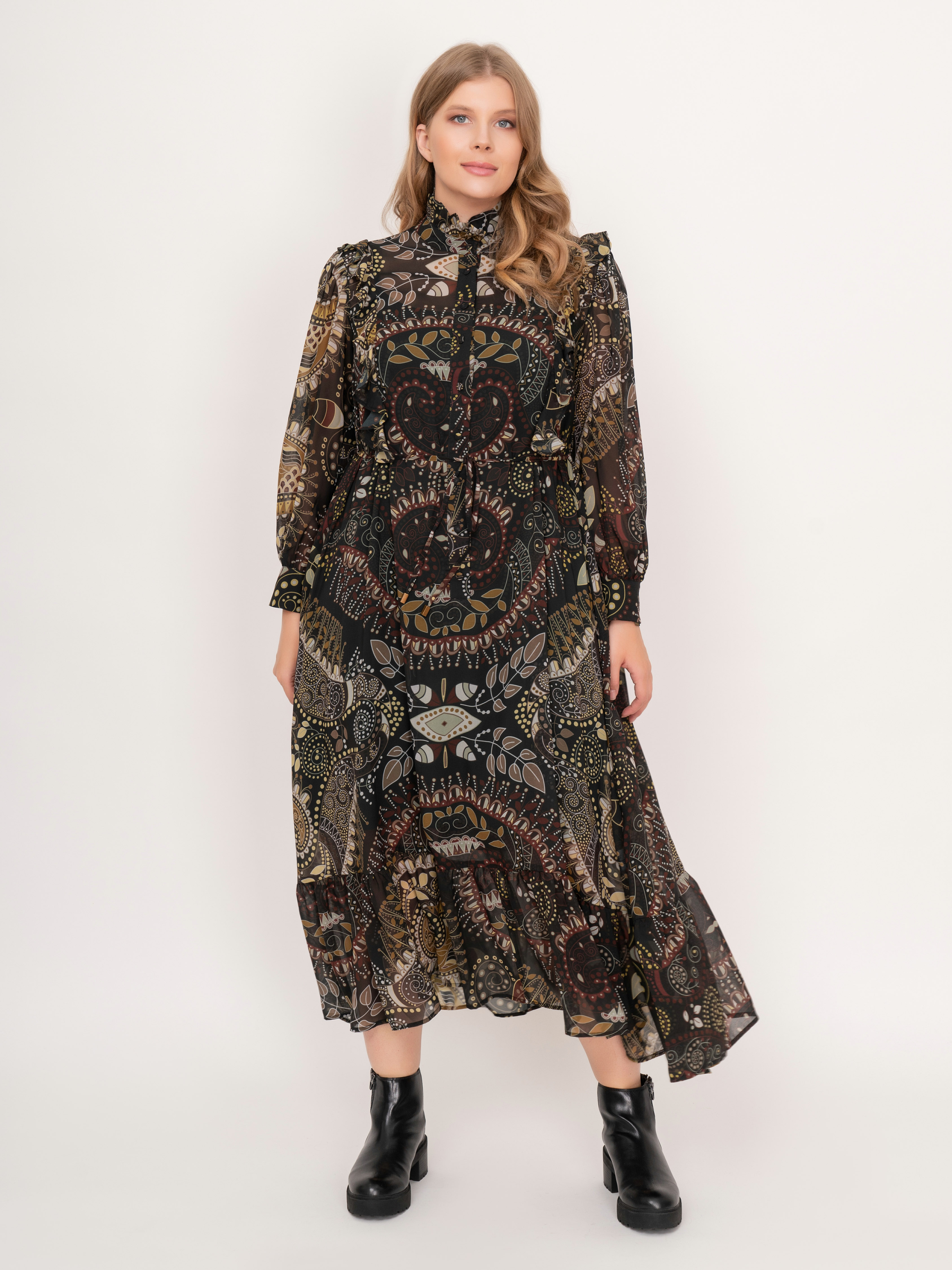 Э7801.7078/22-02 Платье Mat Fashion