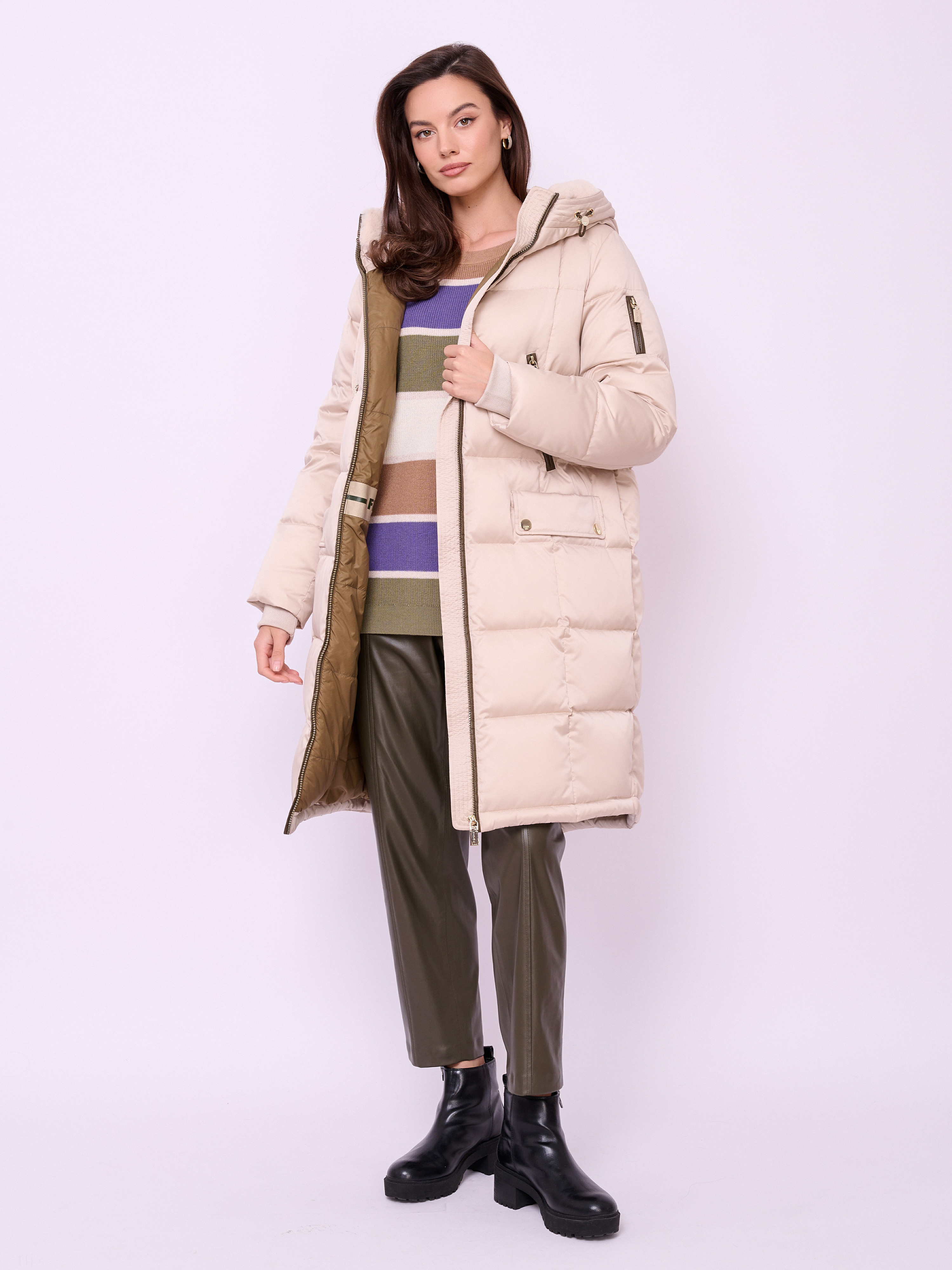 Э3504-224/м/23-02 Пальто утепленное Franco Vello