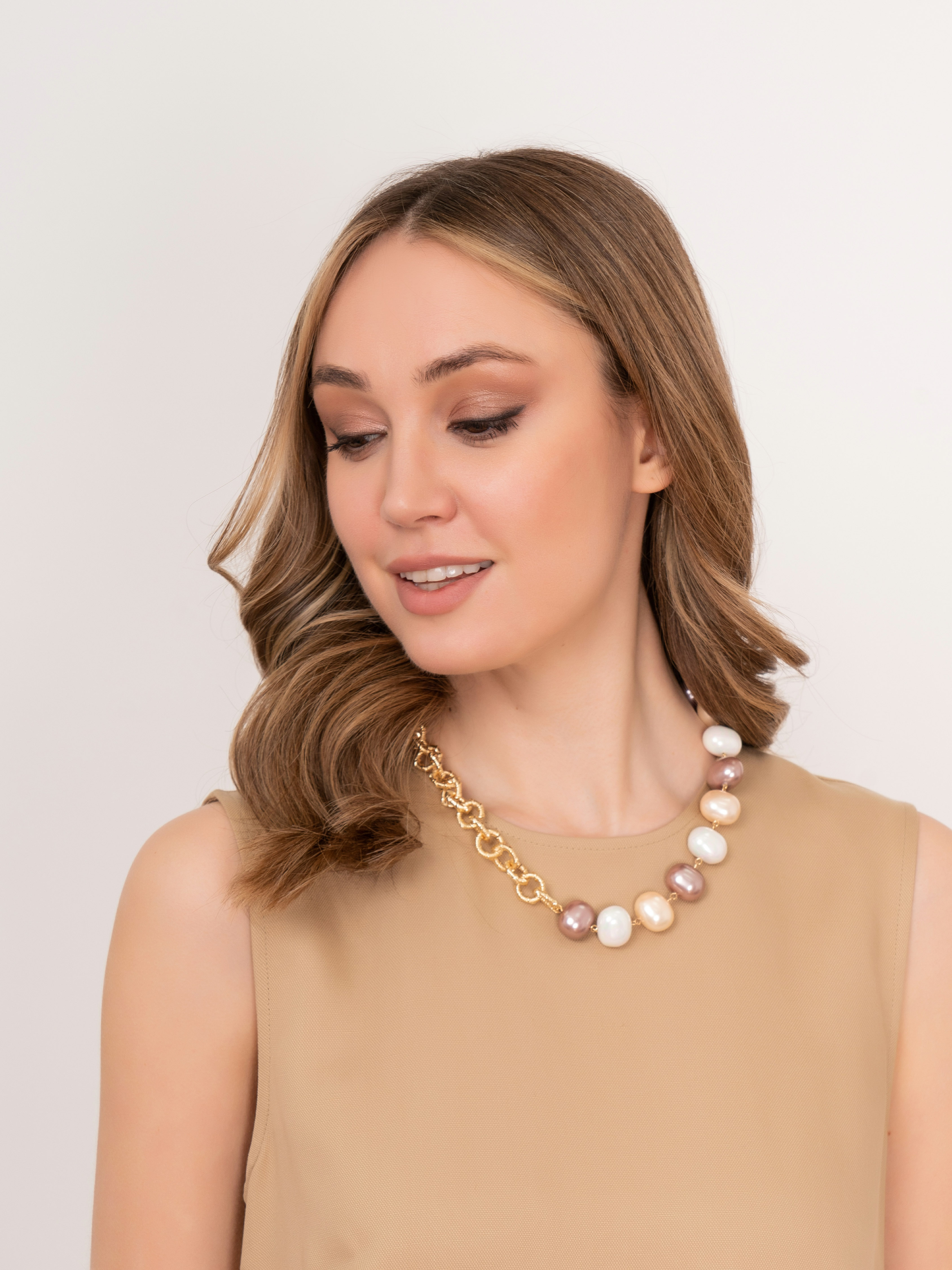 Э360612/22-01 Колье-трансформер Никогда не говори Никогда Ярославна