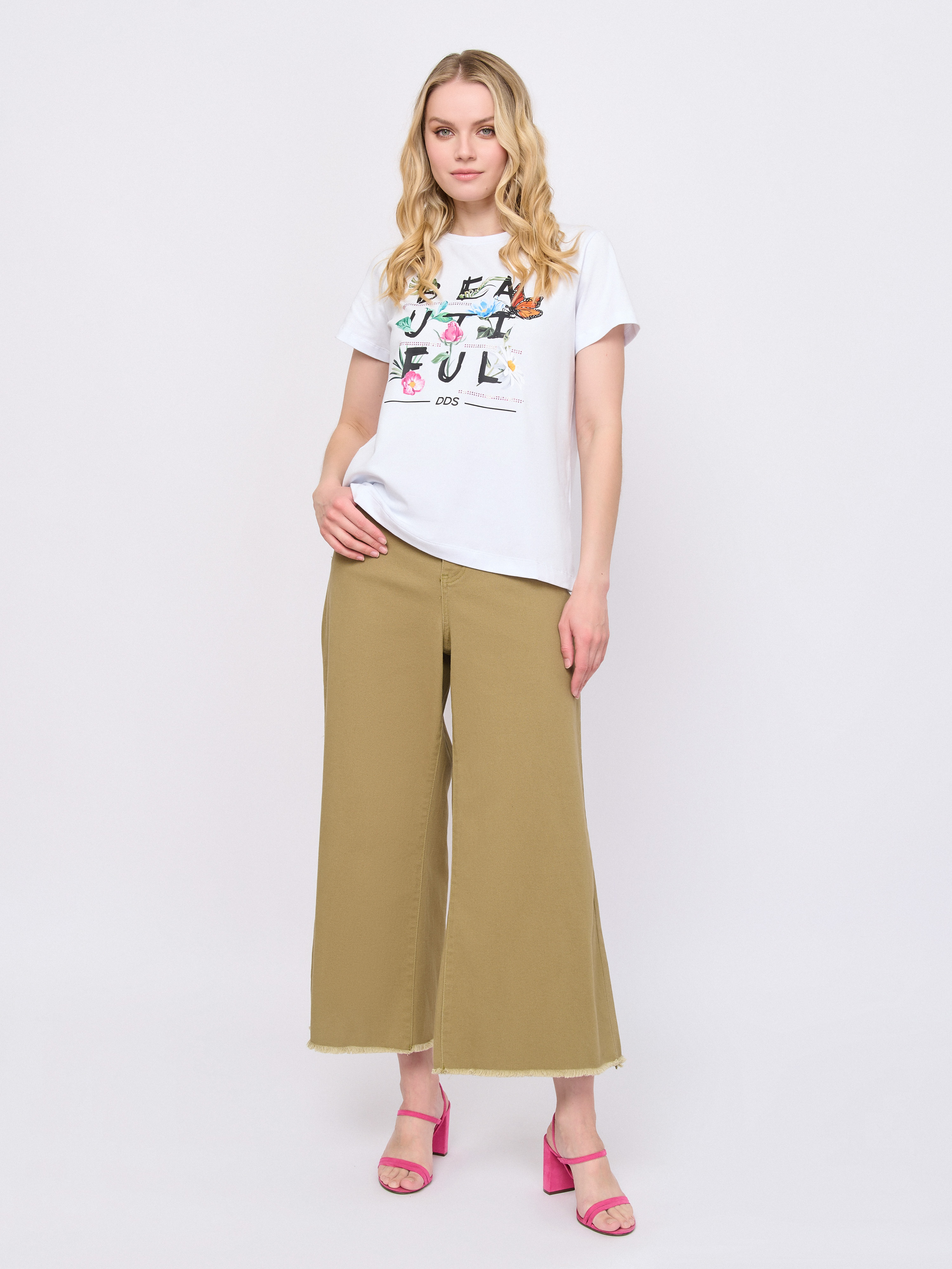 Э0007.2561.N-green/м/25-01 Брюки джинсовые Mat Fashion