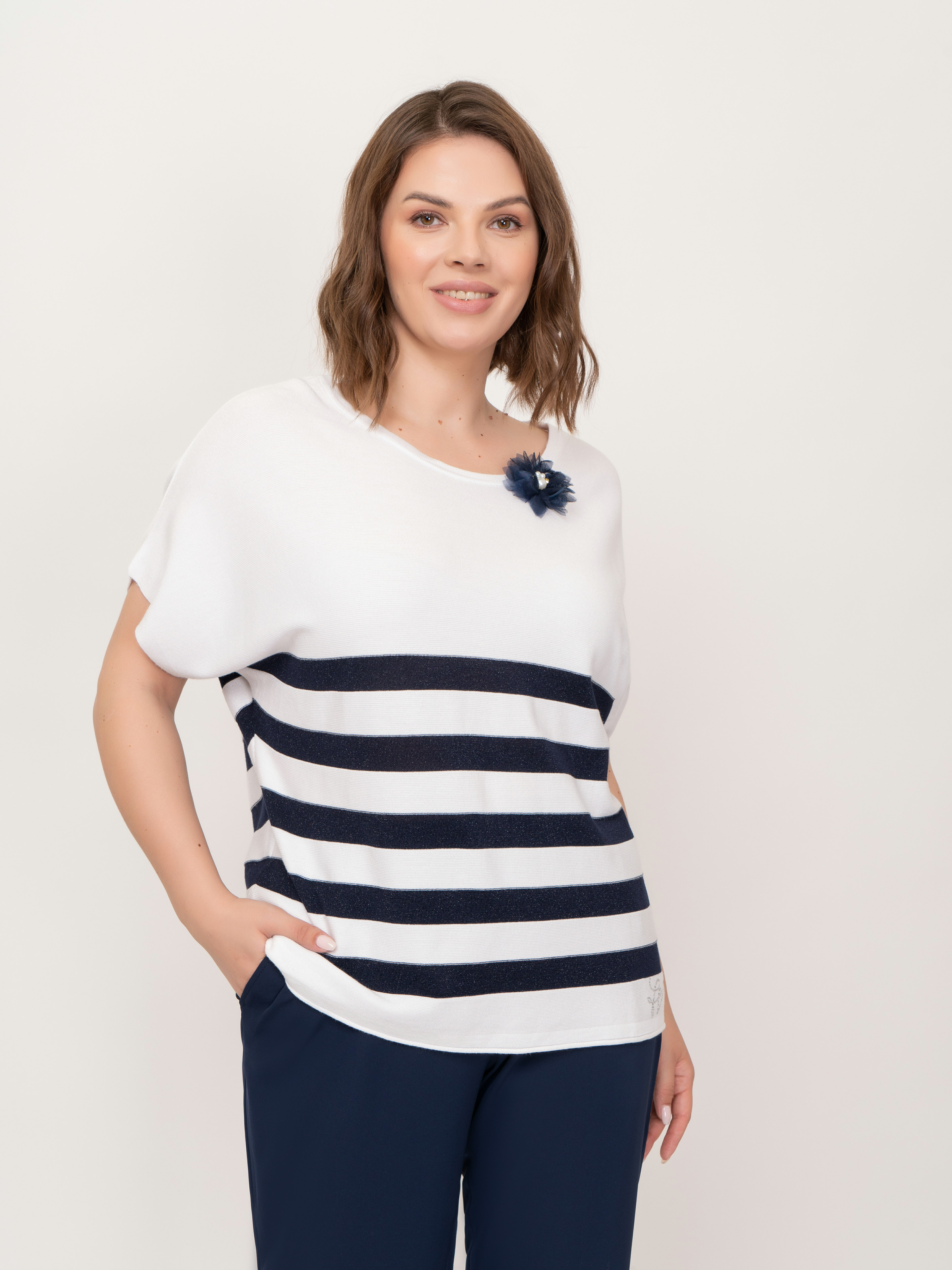 Э5143-121/21-01 Джемпер вязаный Franco Vello