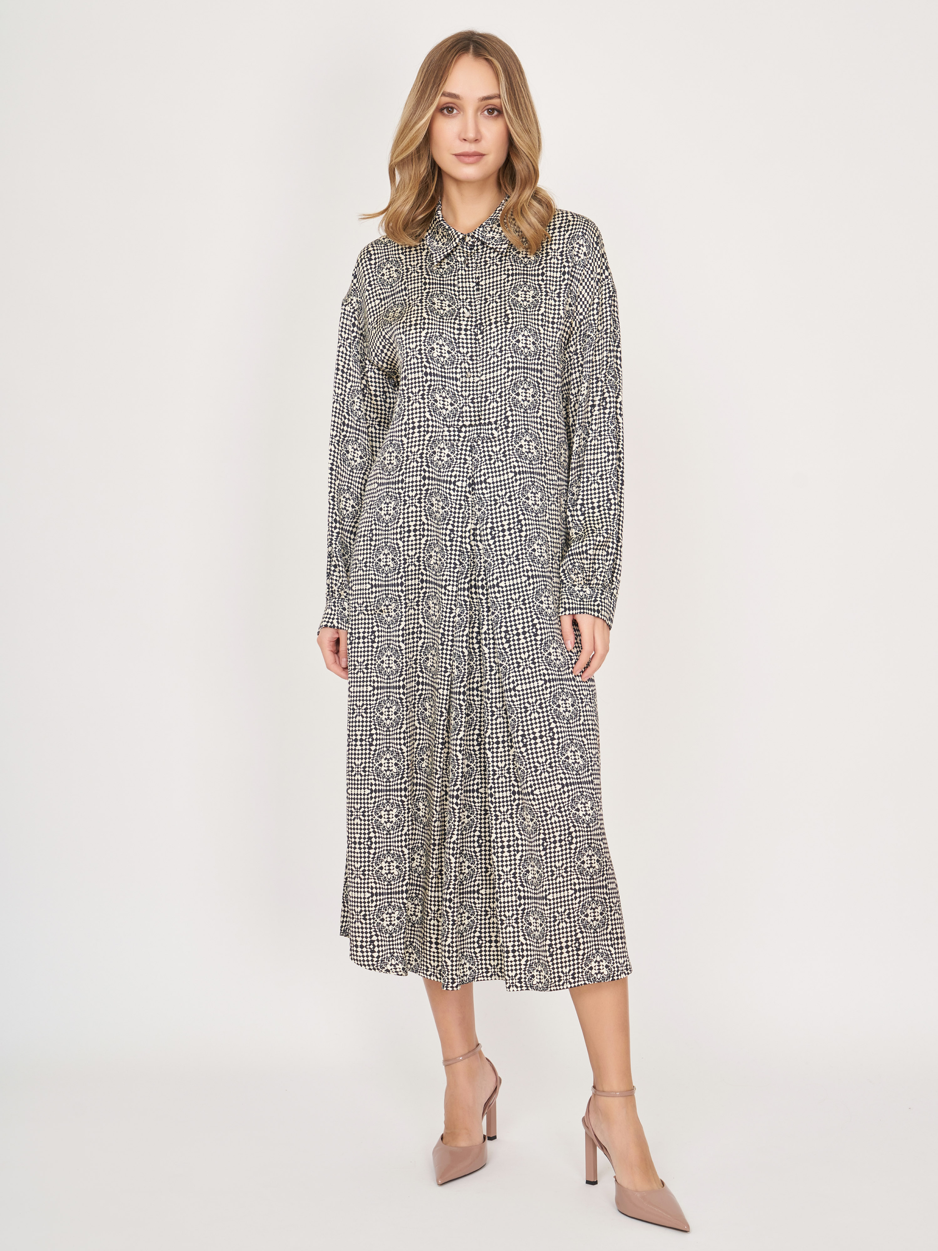 Э22FA6811OPTICAL/22-02 Платье Beatrice