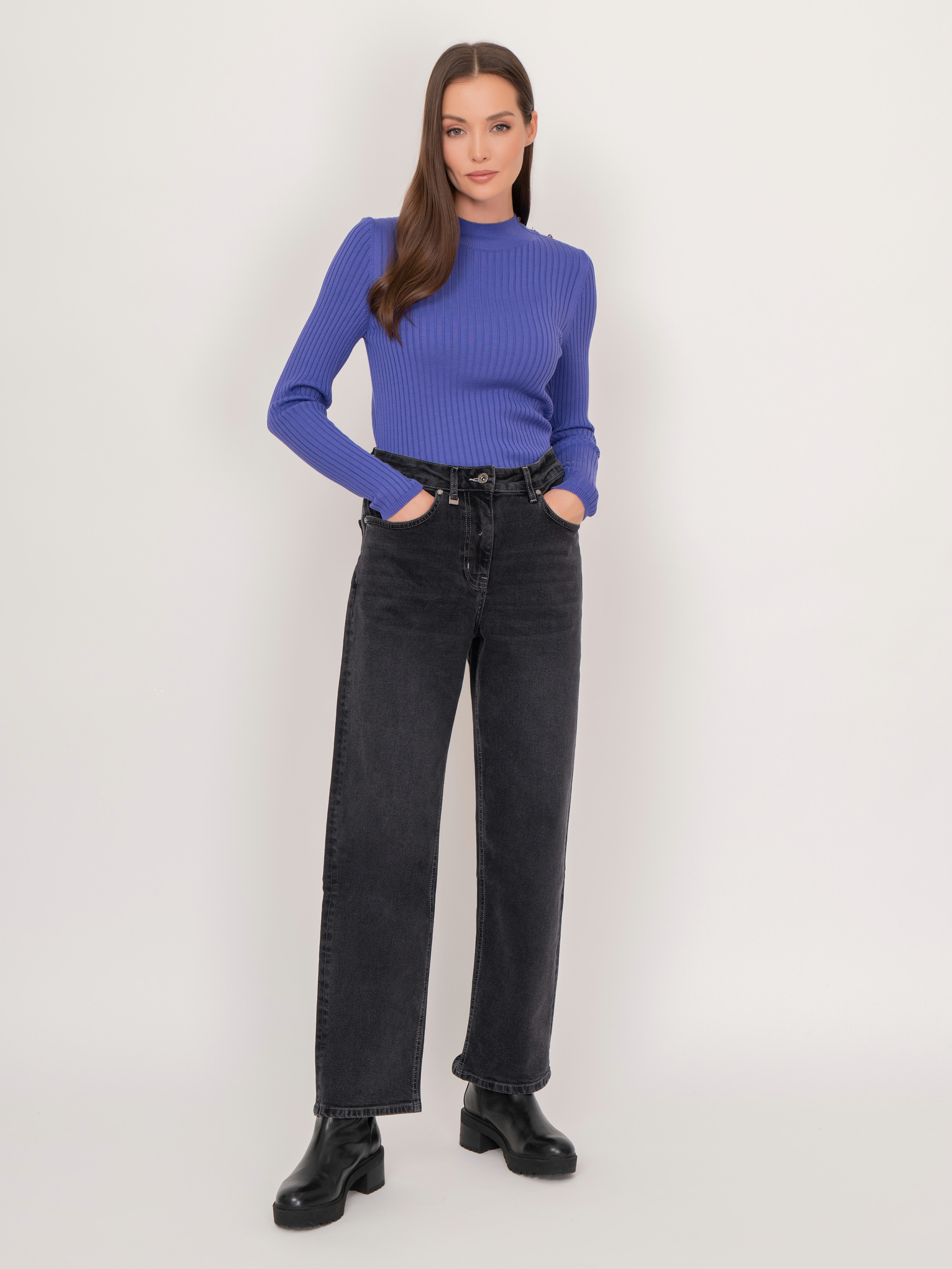 Э7285-223/22-02 Брюки джинсовые Franco Vello