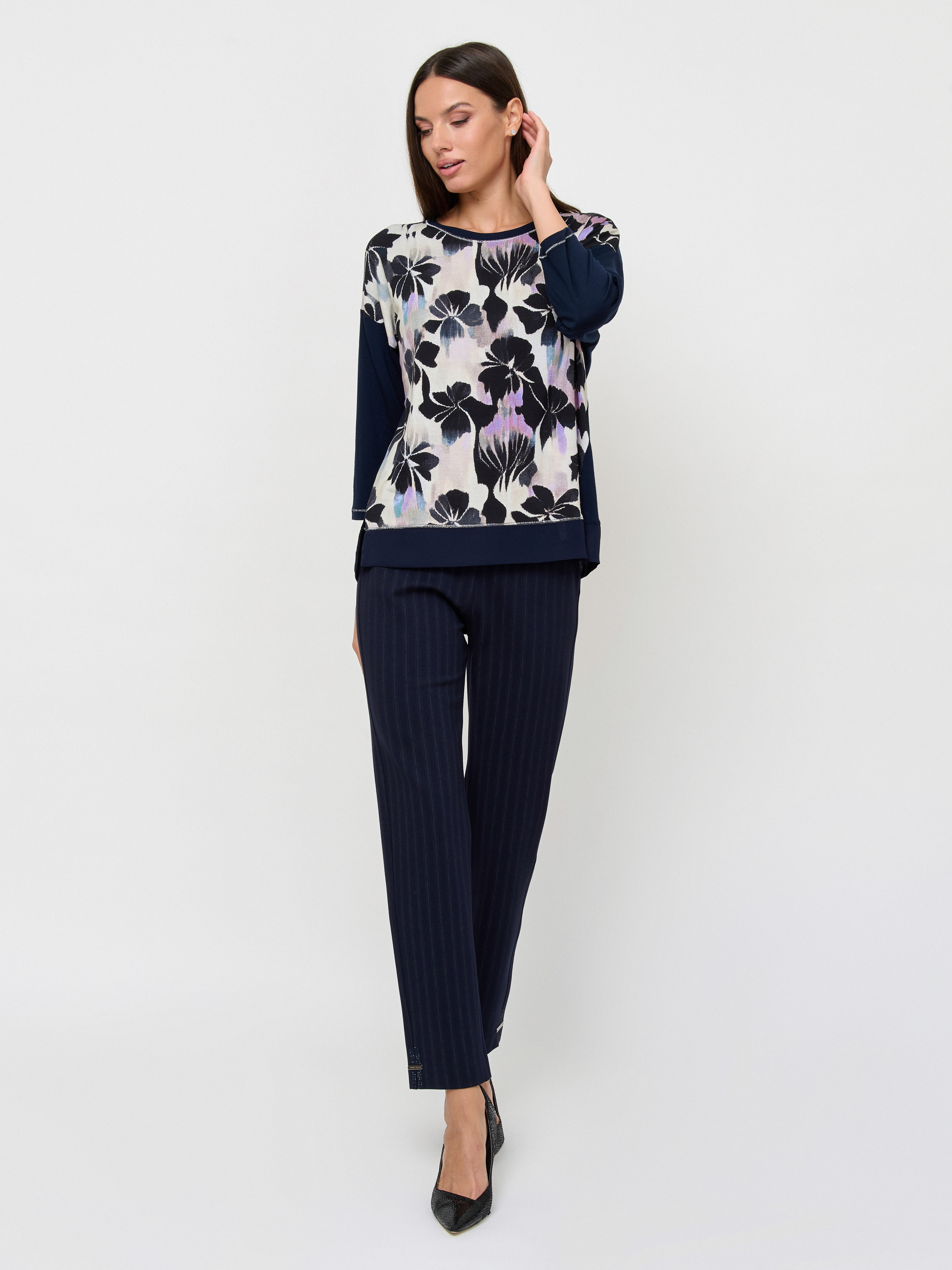 Э7649-225/м/24-02 Брюки Franco Vello