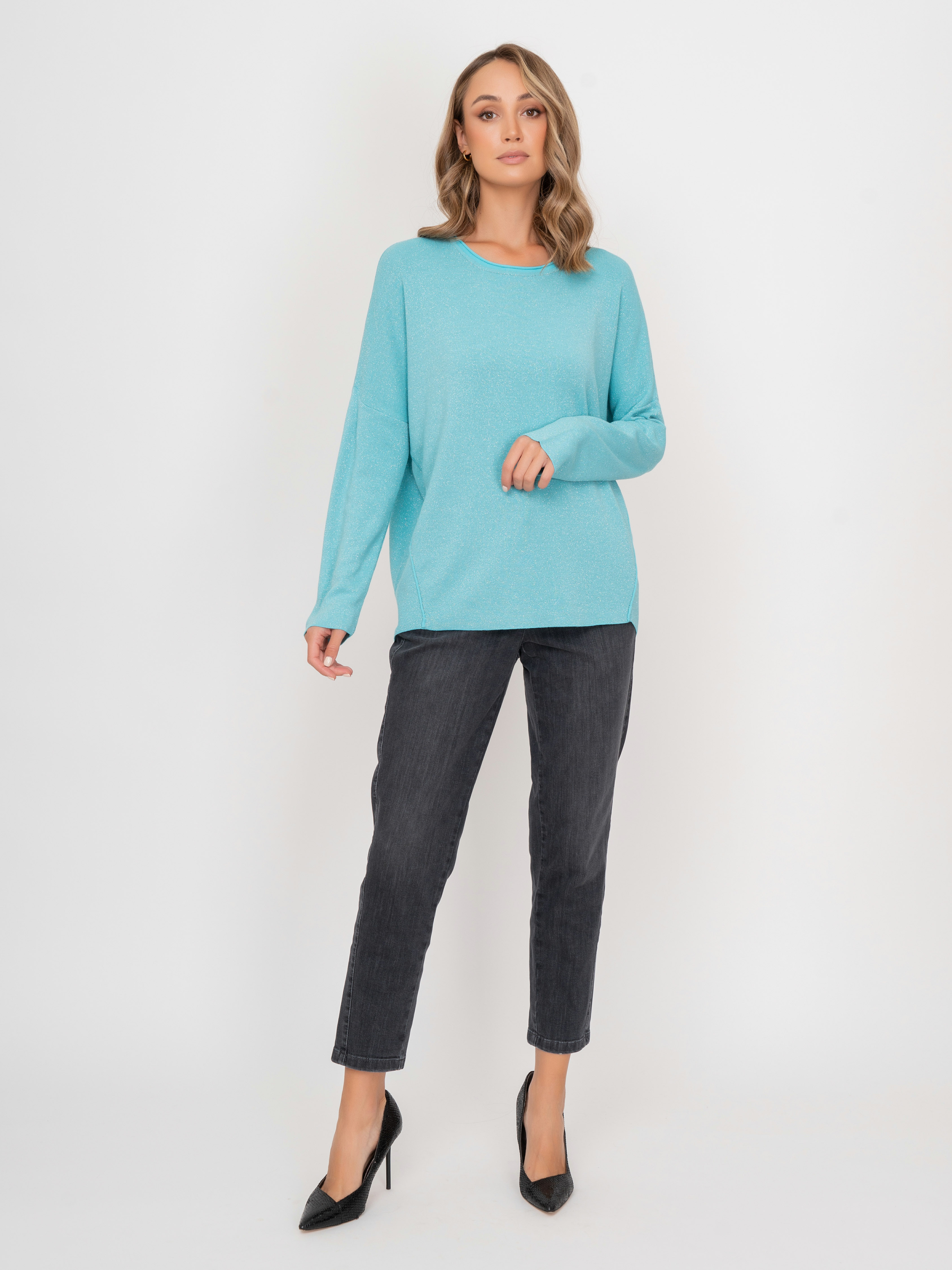 Э668419/3391/22-02 Брюки (джинсы) Luisa Cerano