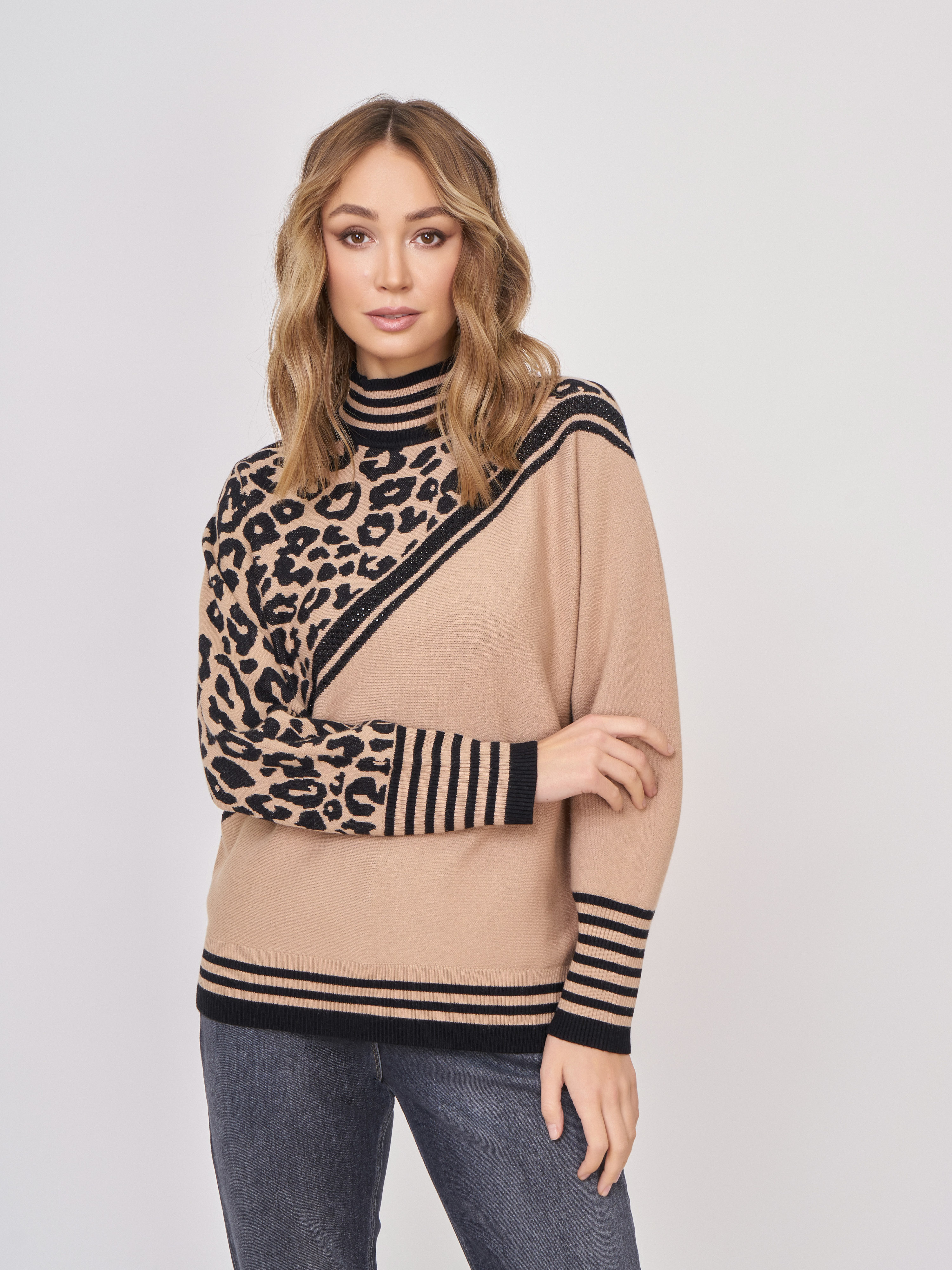 ЭAW895/22-02 Свитер Leo&Ugo