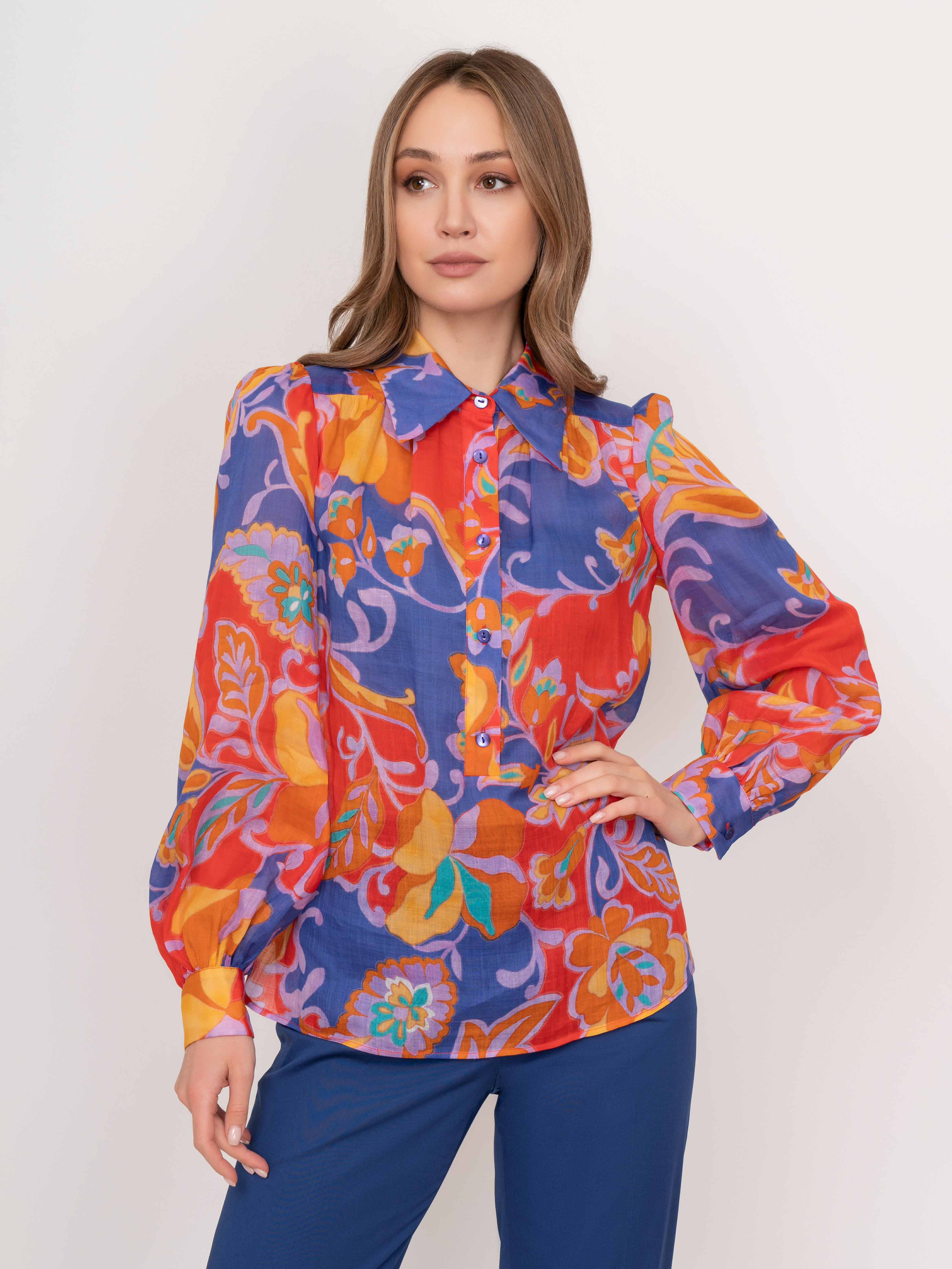 ЭBRITAIN/22-01 Блузка Luisa Spagnoli