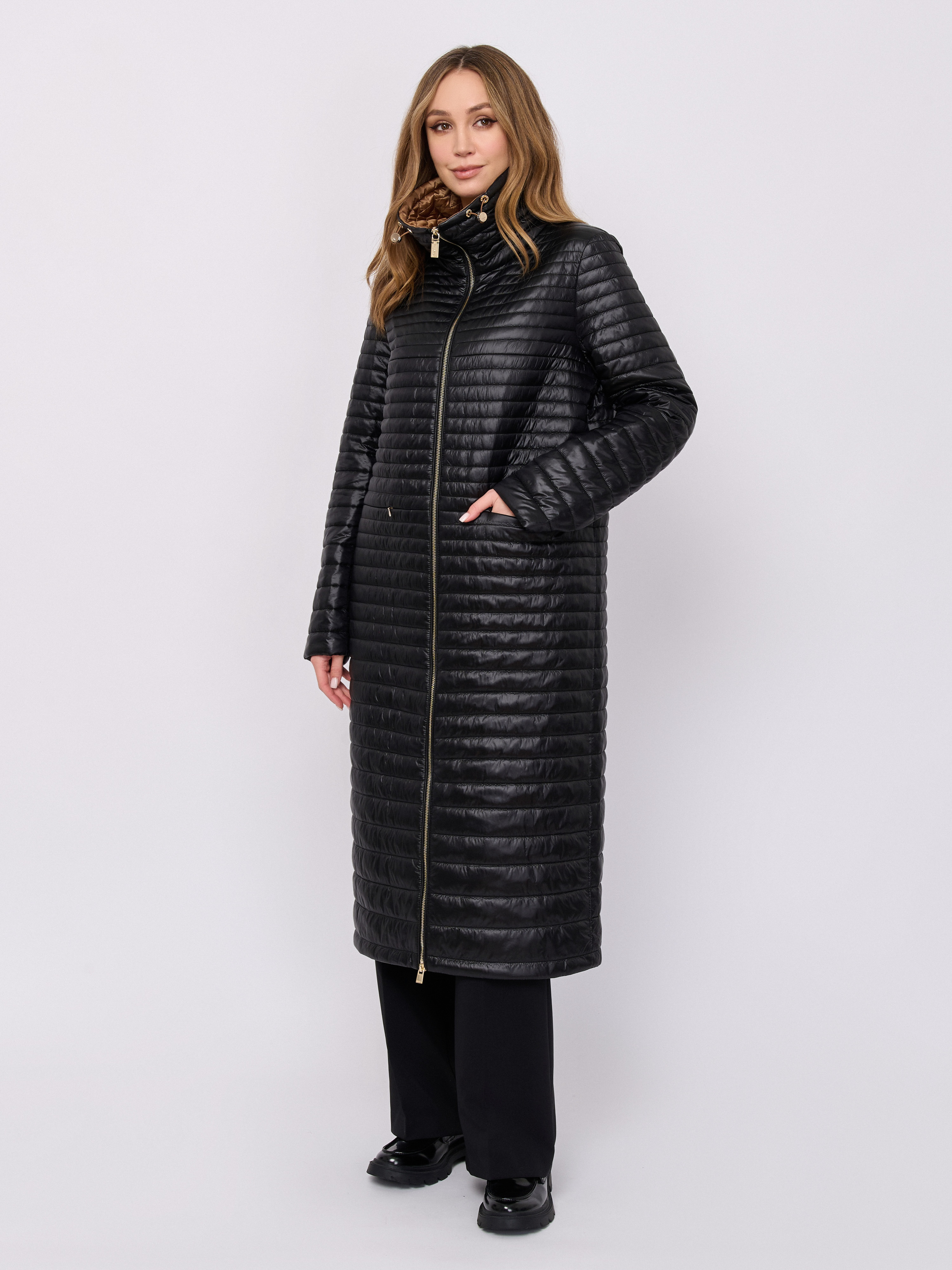 Э3905-126/м/26-01 Пальто утепленное Franco Vello