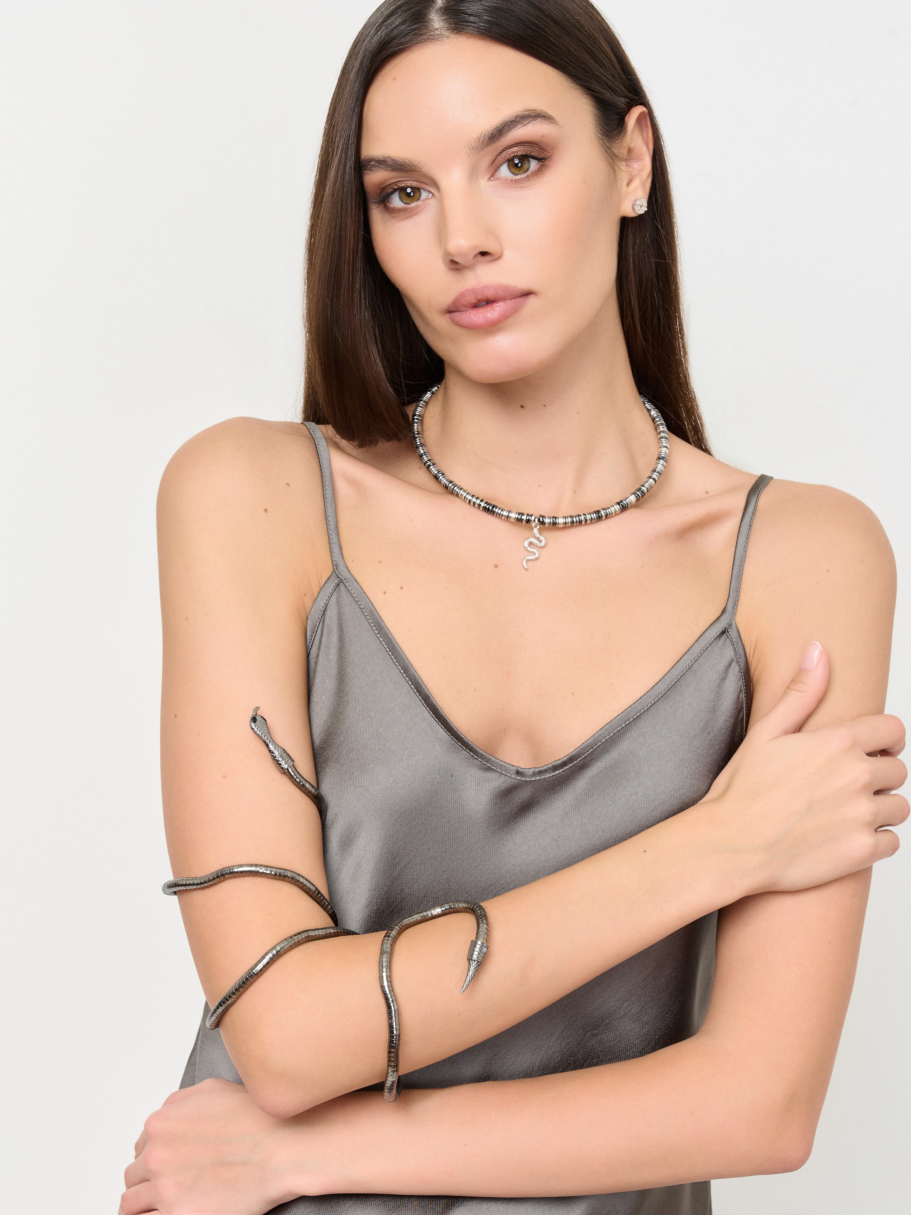 Э438458/24-02 Колье комплект (2 шт.) Mon Poison 1 Ярославна