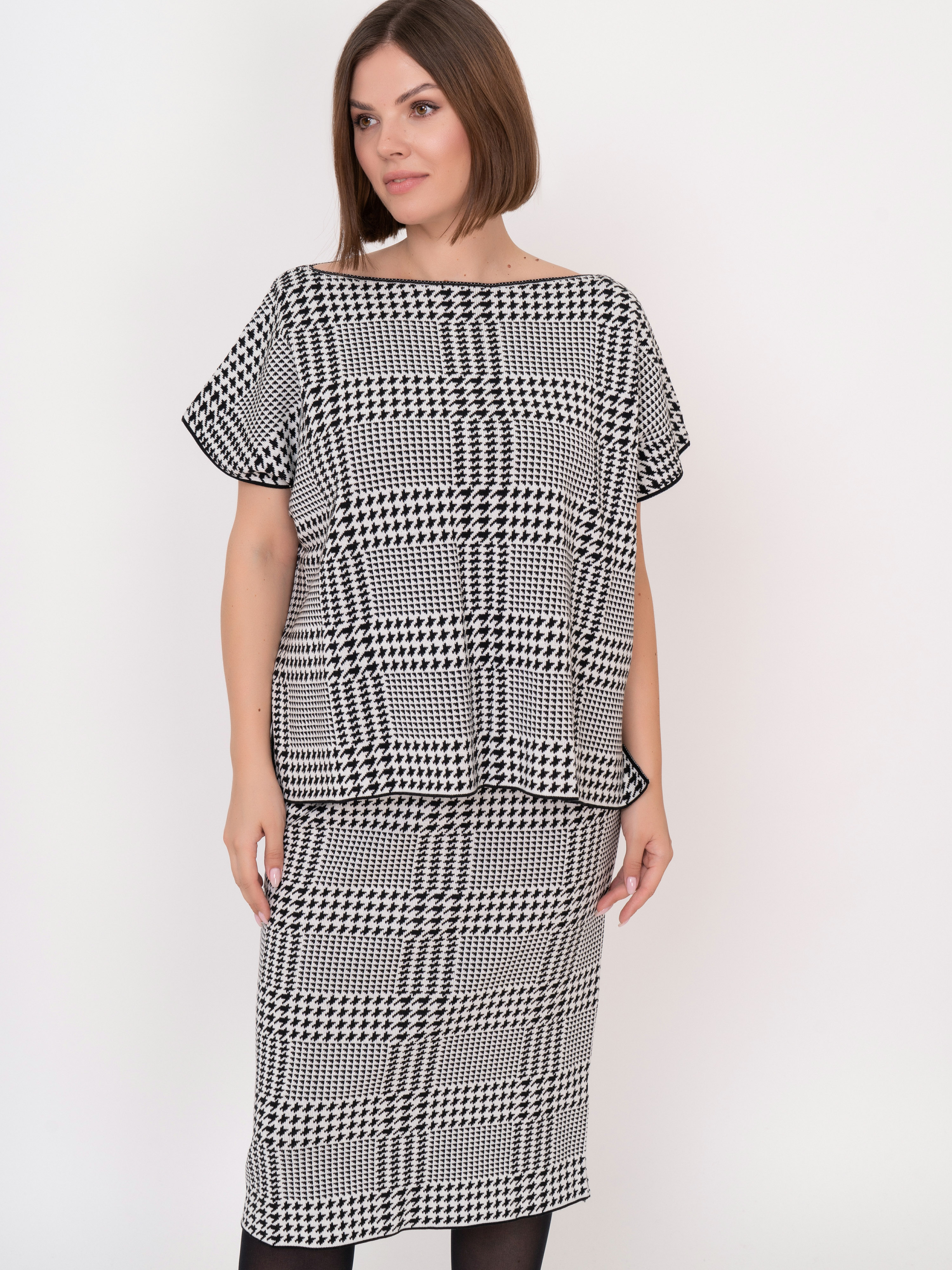 Э7601.5004/21-02 Джемпер Mat Fashion