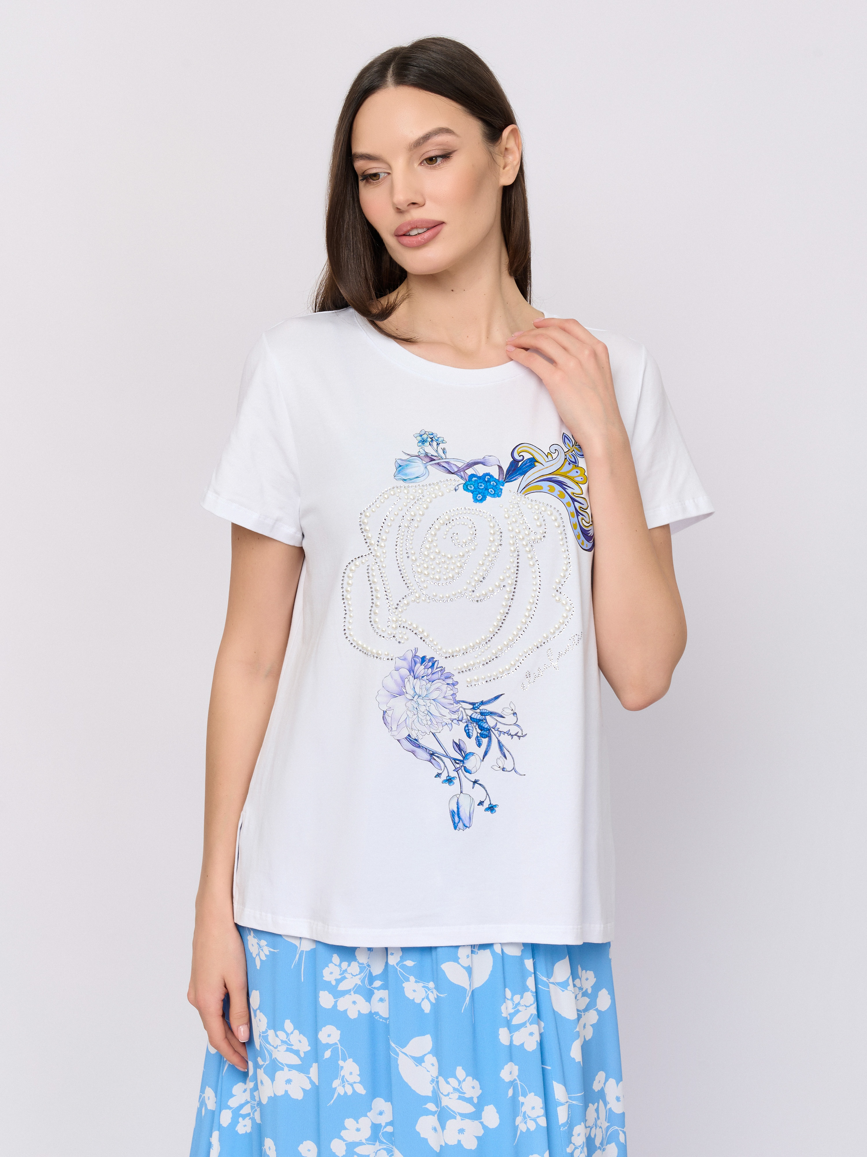 С2M116/2/м/26-01 Блузка тр. Elisa Fanti