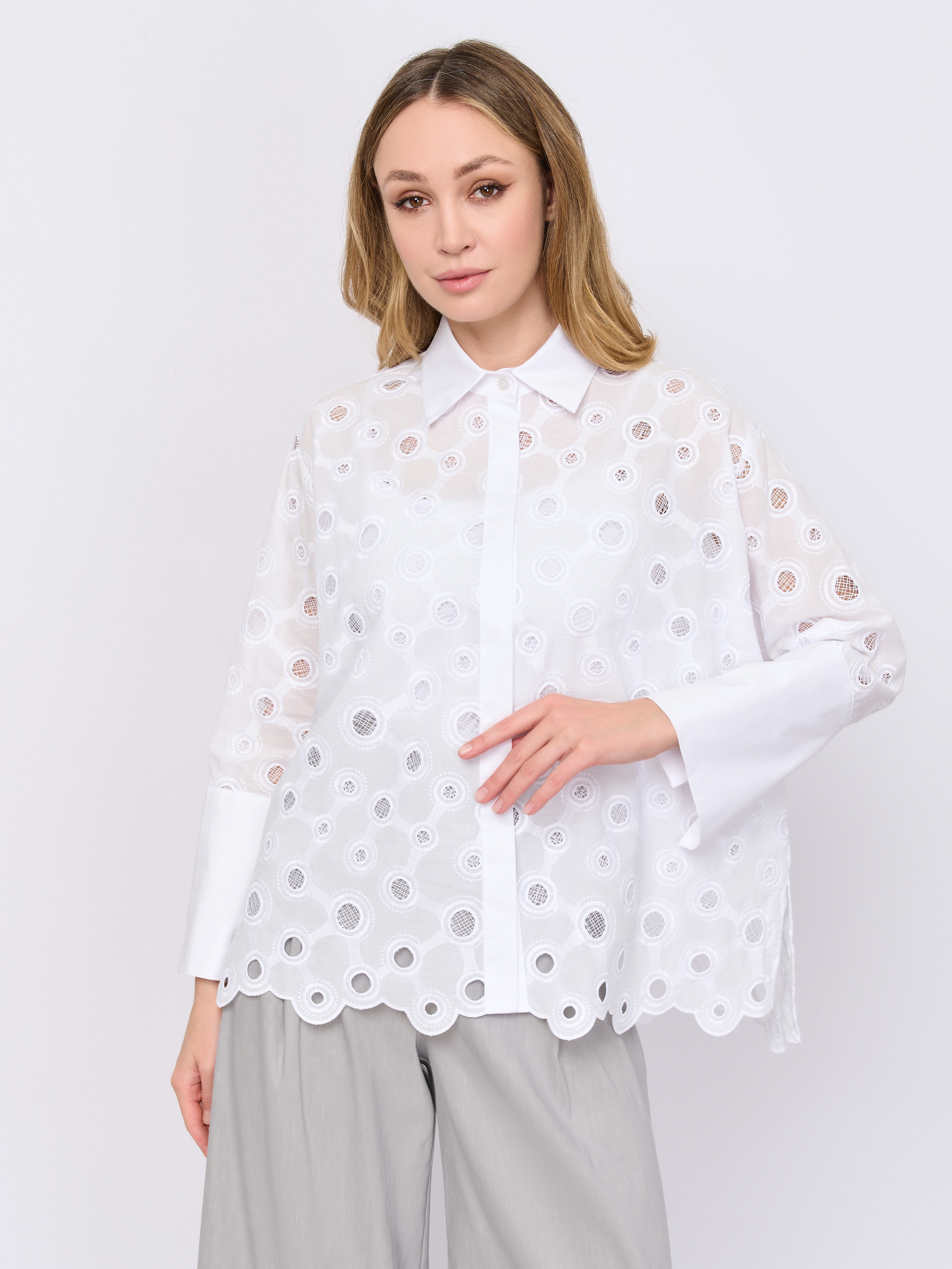 Э60814/м/25-01 Блуза D.Exterior