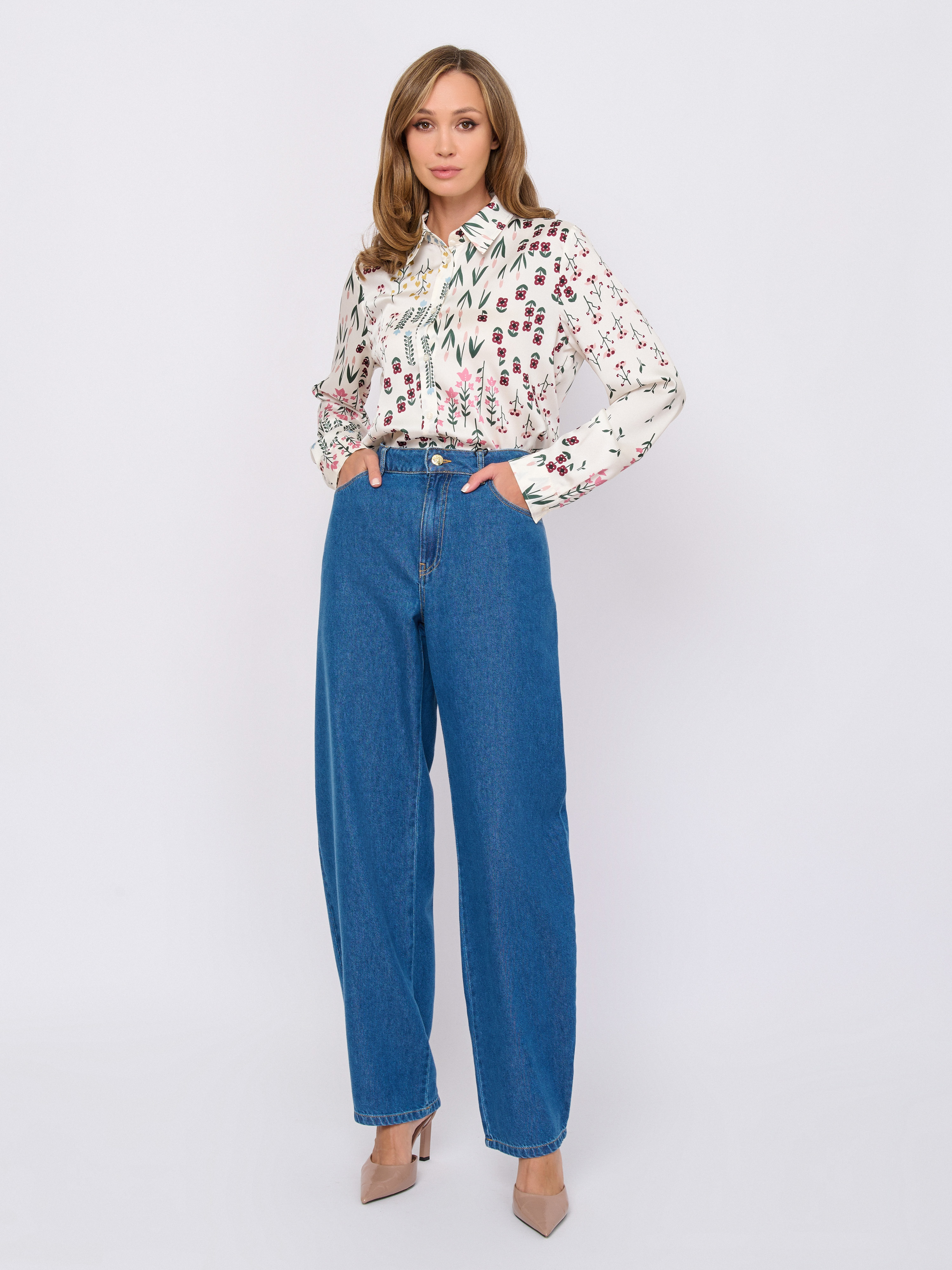 ЭPULPITOBIS/м/25-02 Брюки джинсовые EMME