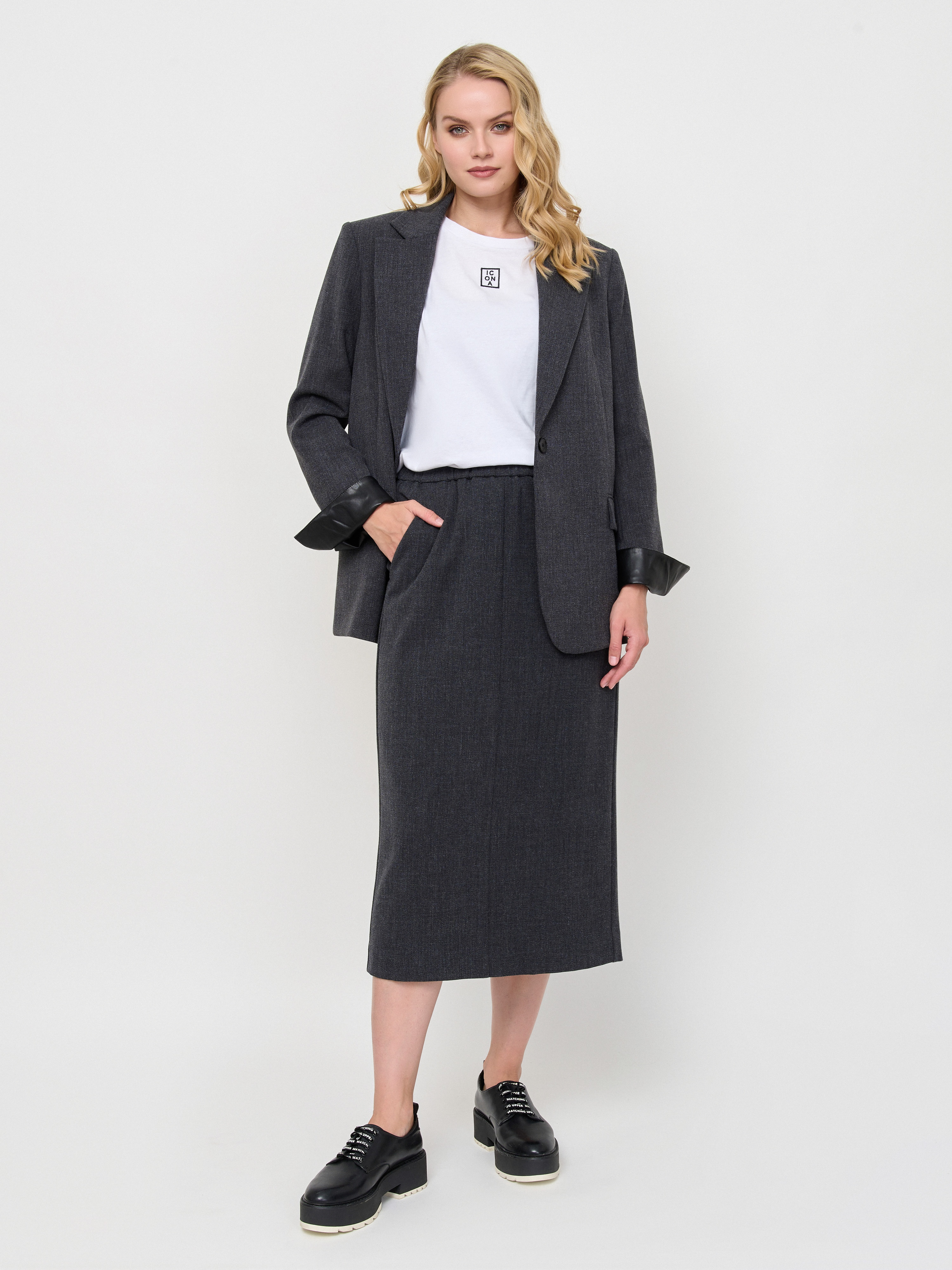 ЭQI5MR007/м/24-02 Юбка ICONA