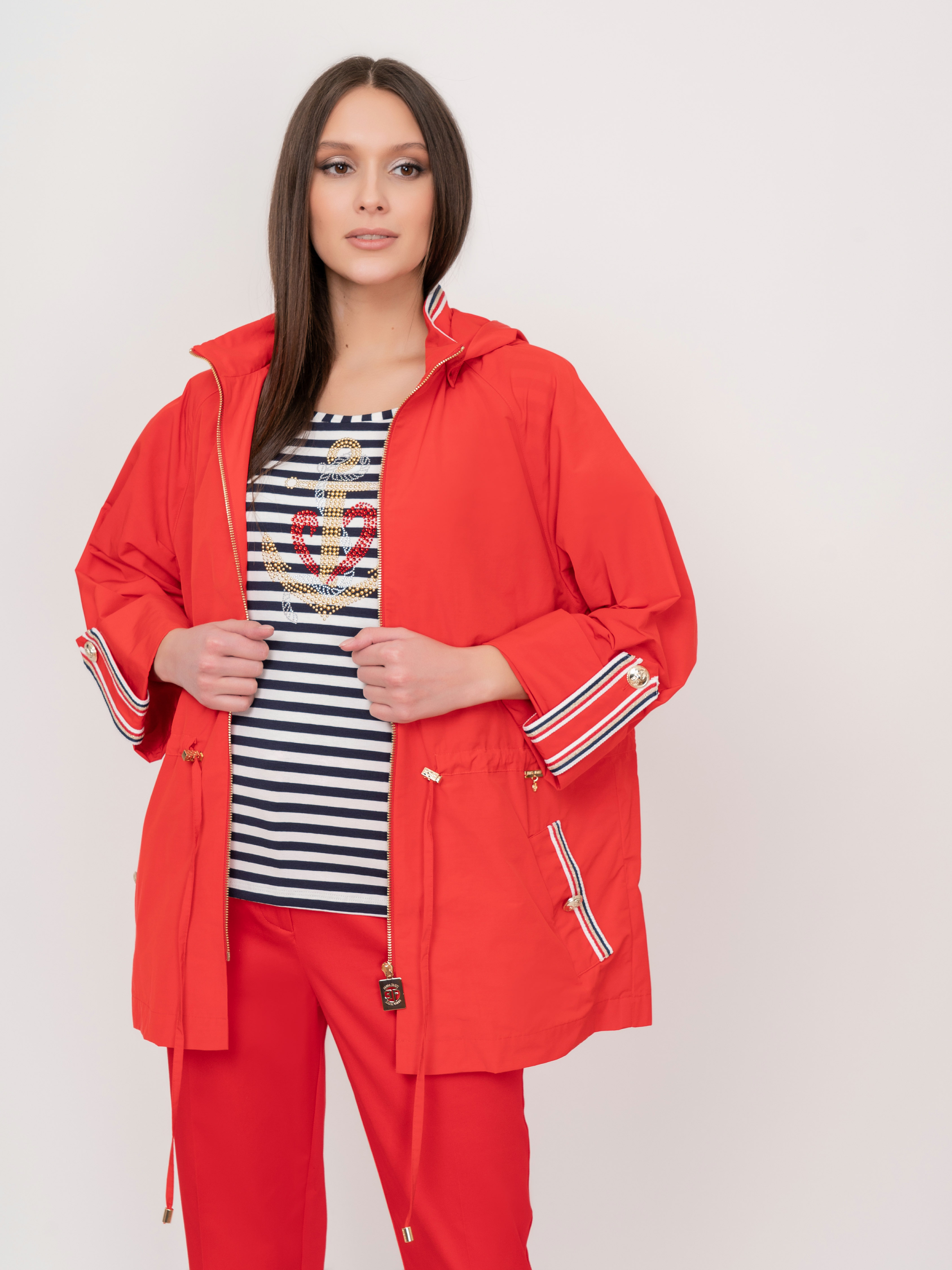 Э1K309/м/22-01 Куртка (веровка) Elisa Fanti