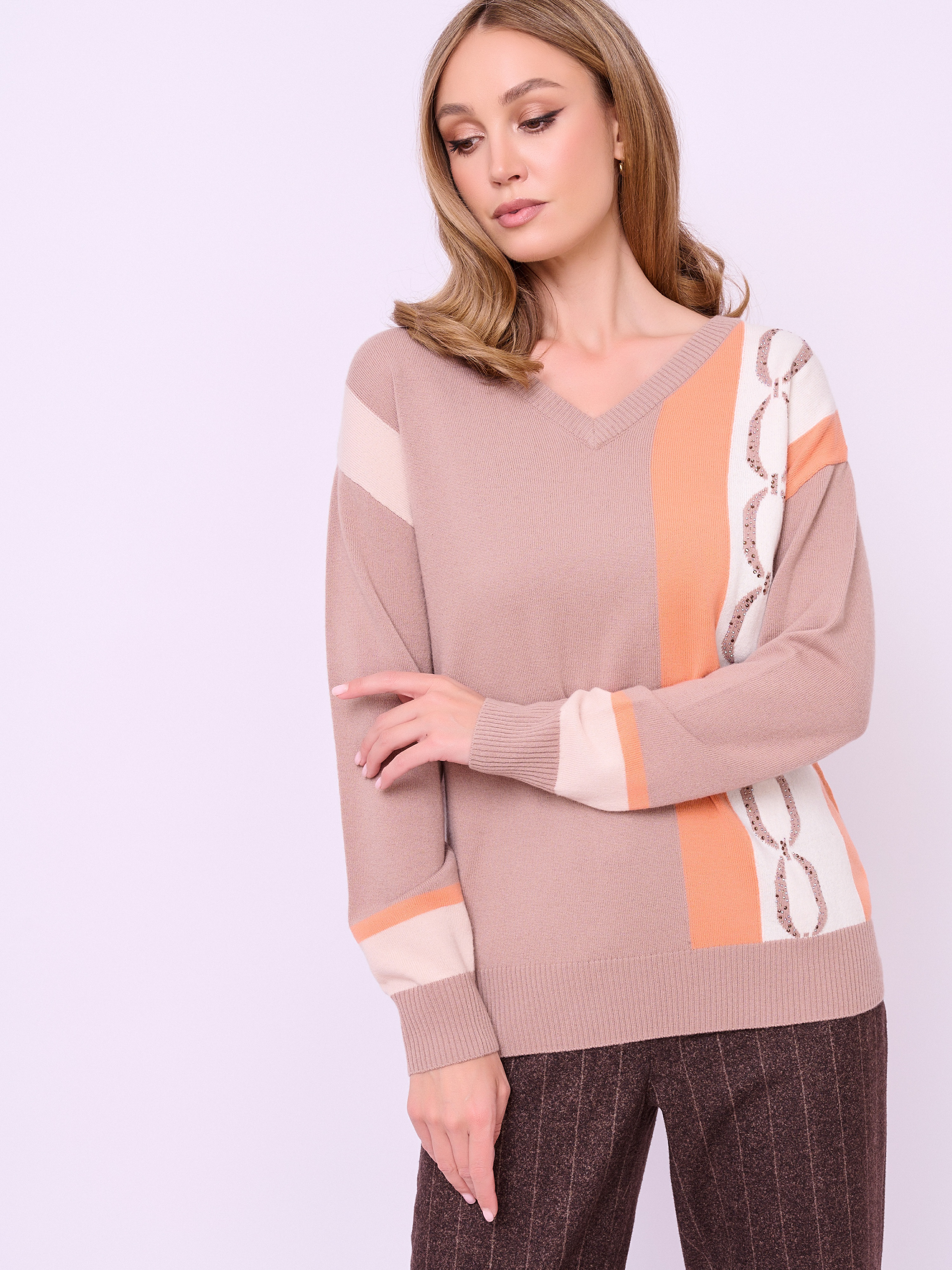 Э5519-224/23-02 Пуловер Franco Vello