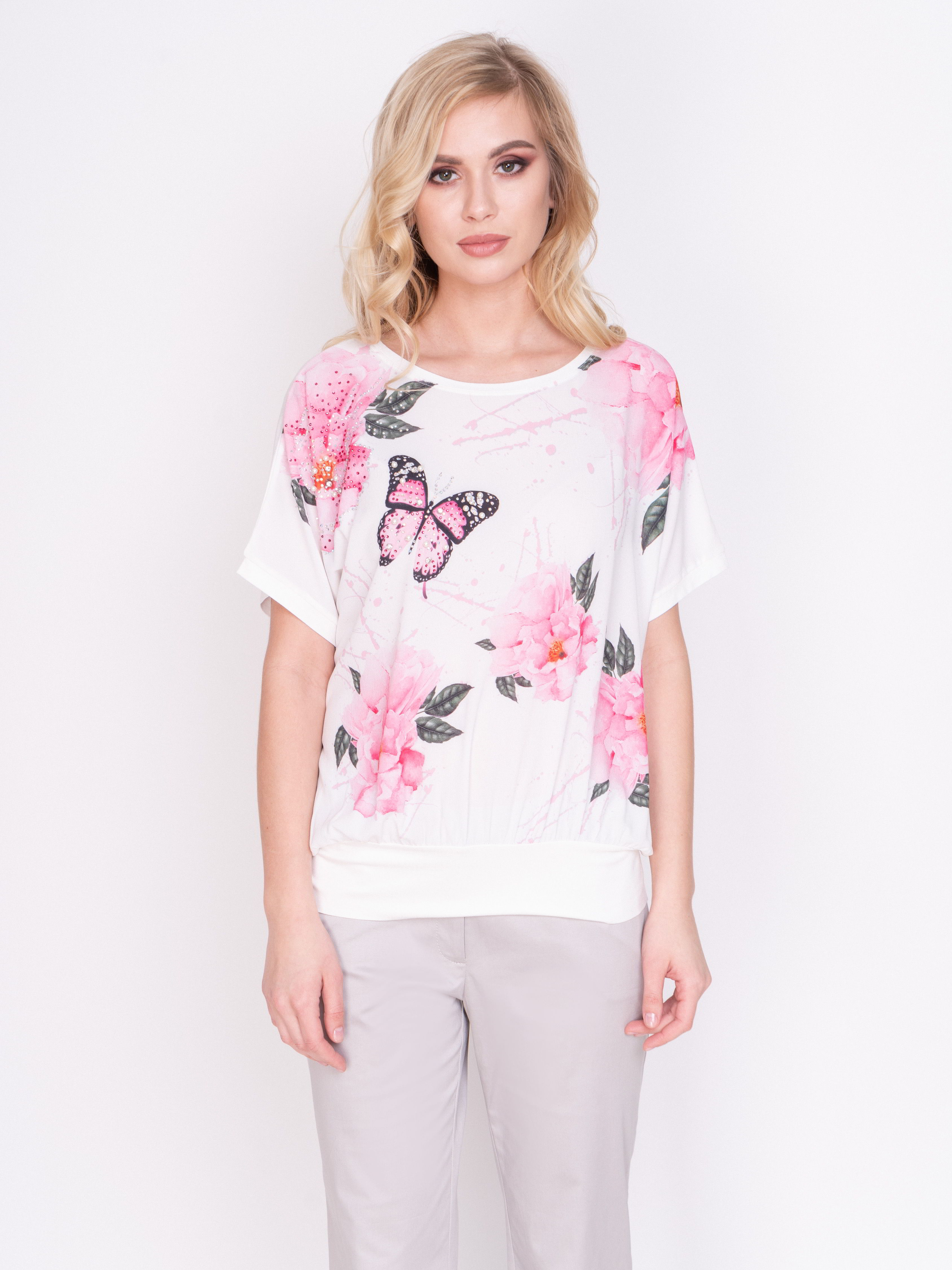 Э12194-S19/19-01 Блуза Franco Vello