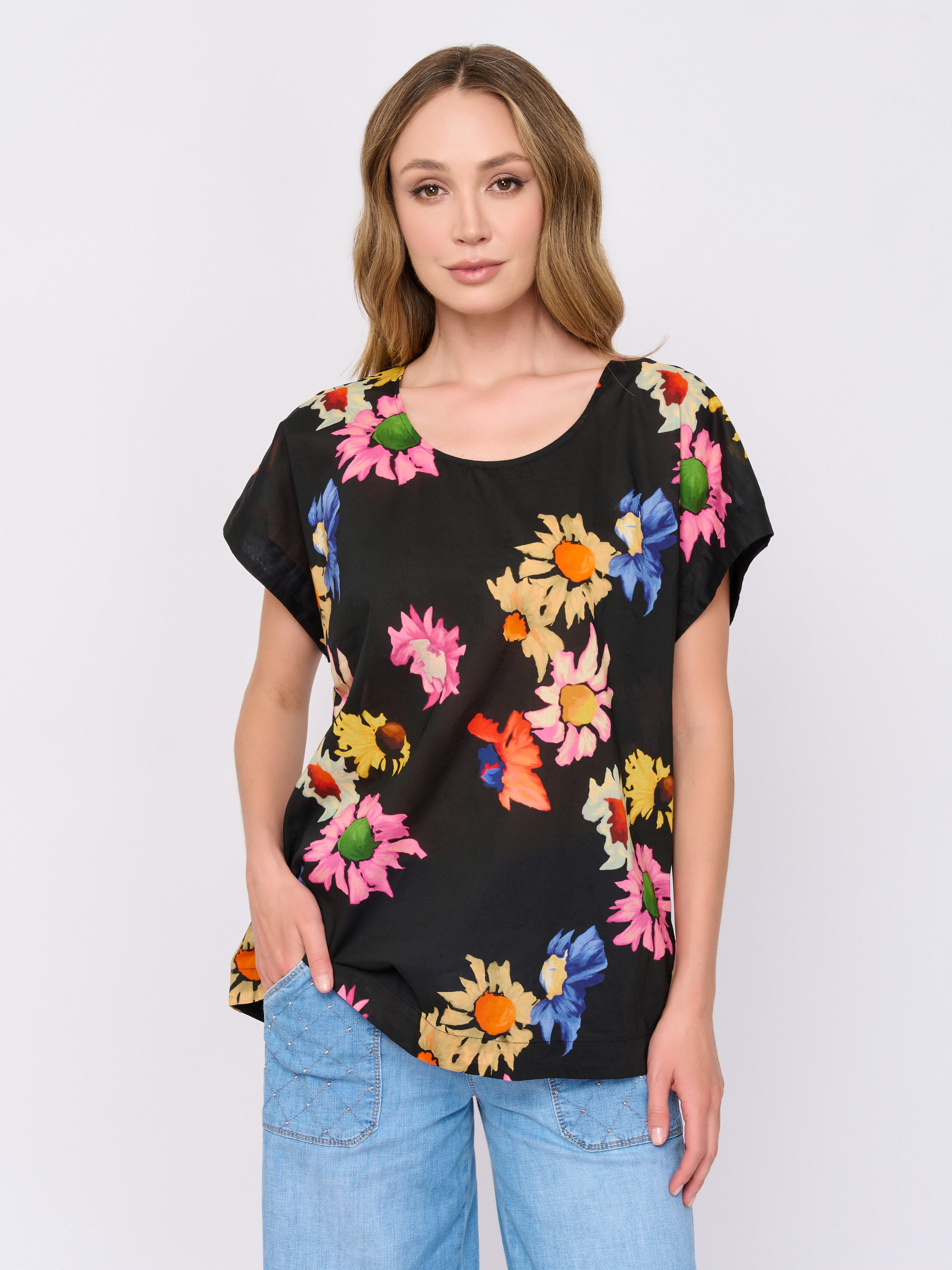 Э660634-21144/м/25-01 Блузка Samoon