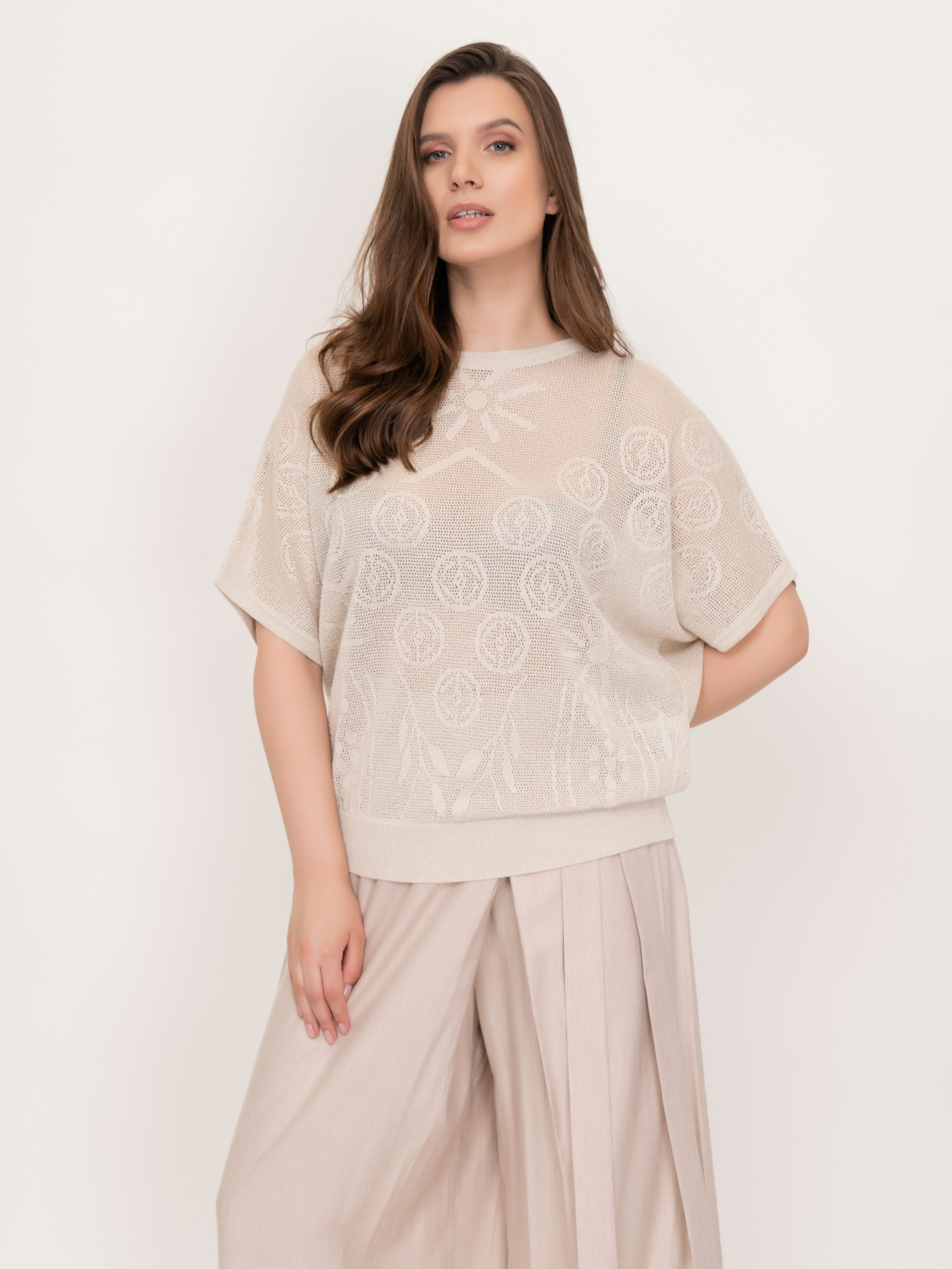 Э5146-121/21-01 Джемпер вязаный Franco Vello