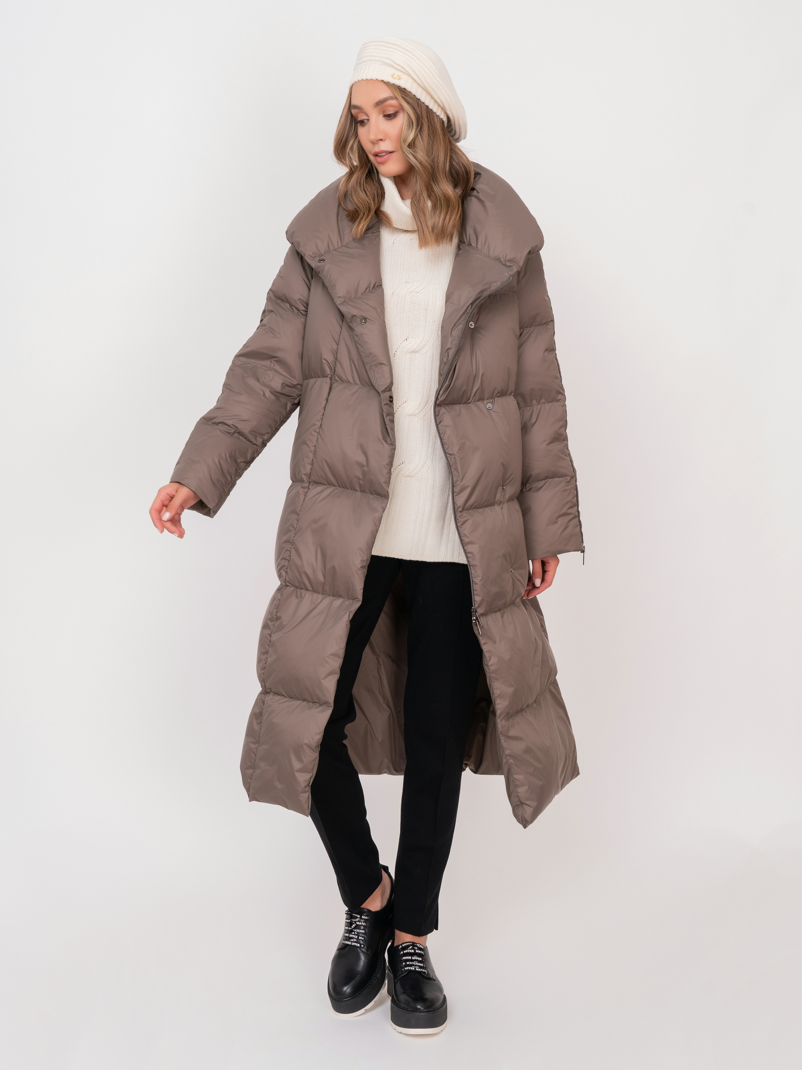 ЭMOD6/м/21-02 Пальто утепленное (пуховик) LANAII