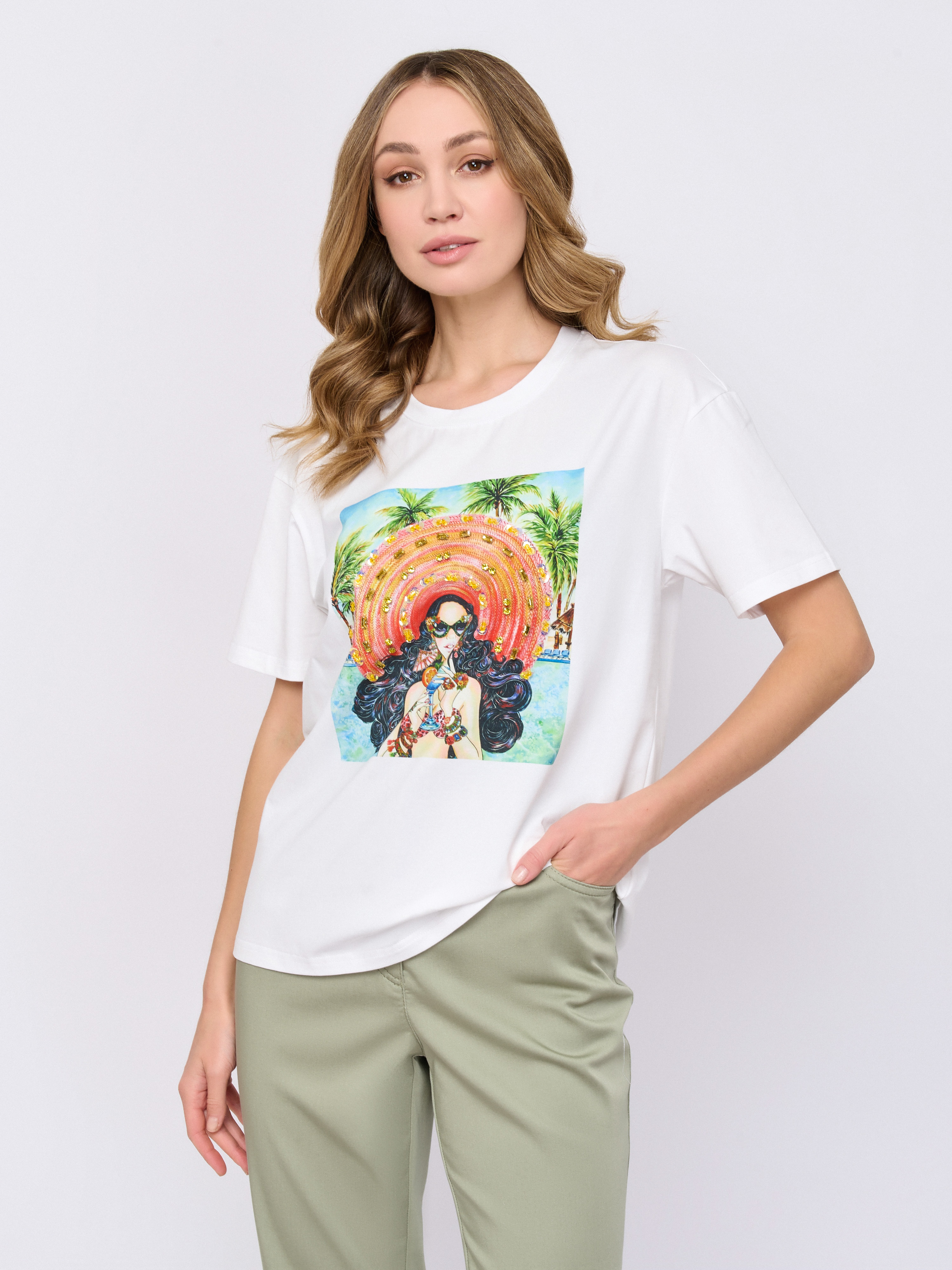 ЭTEK884/м/25-01 Блуза тр. LEO & UGO