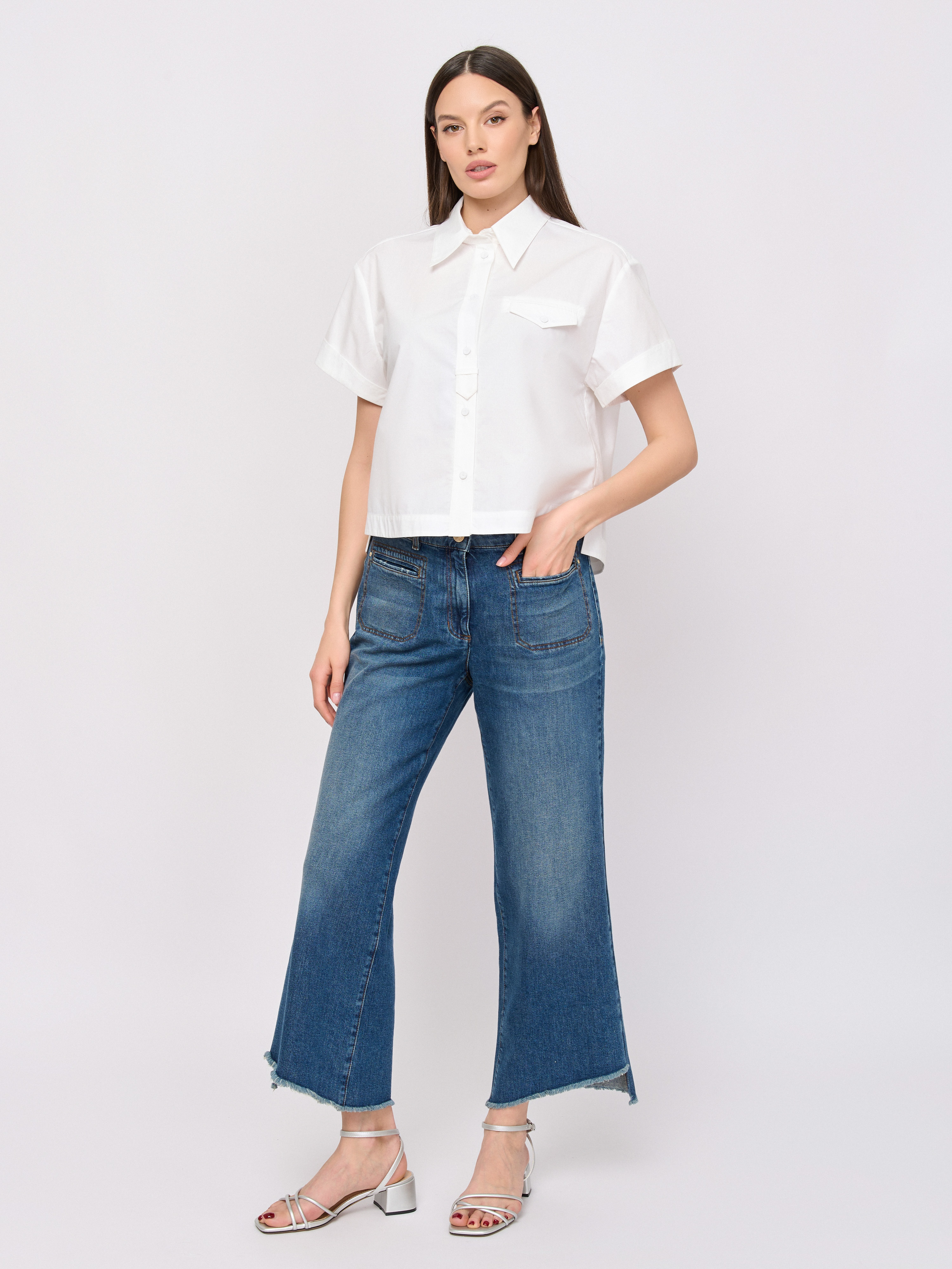 С638887/4500/м/26-01 Джинсы Luisa Cerano