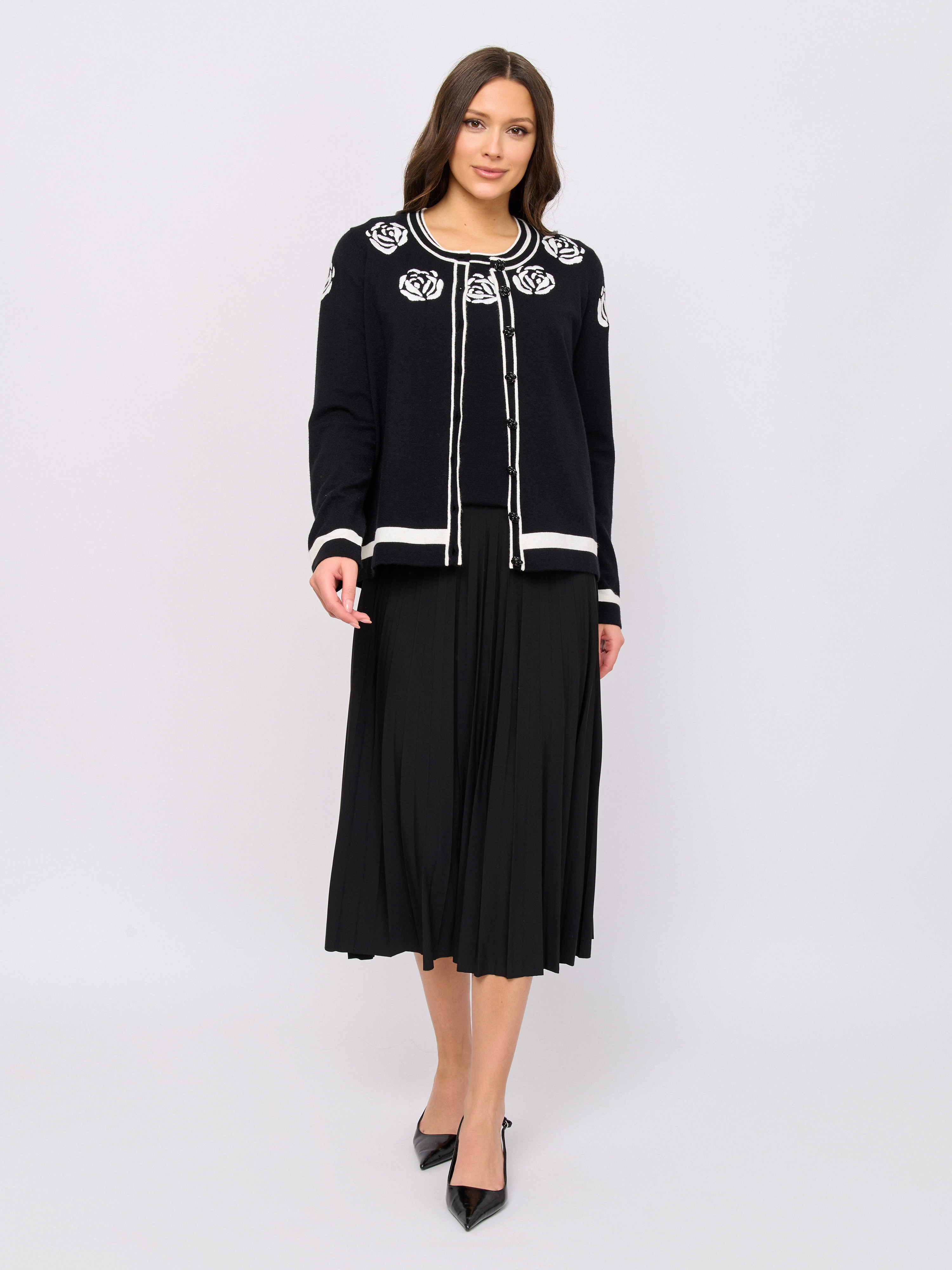 ЭAWT118/м/25-02 Комплект тр. (джемпер + жакет) LEO & UGO