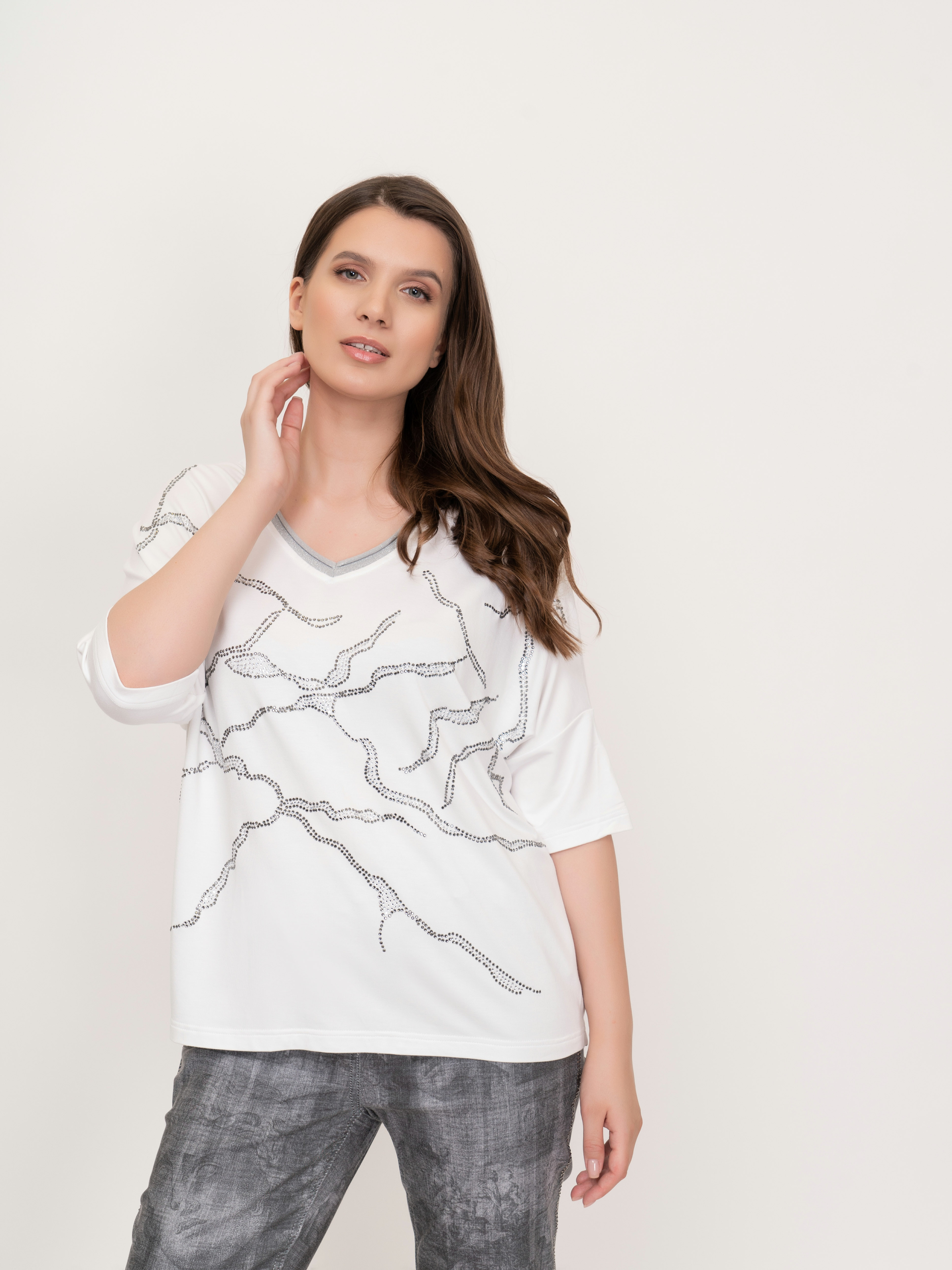 Э2221-121/21-01 Блуза тр. Franco Vello