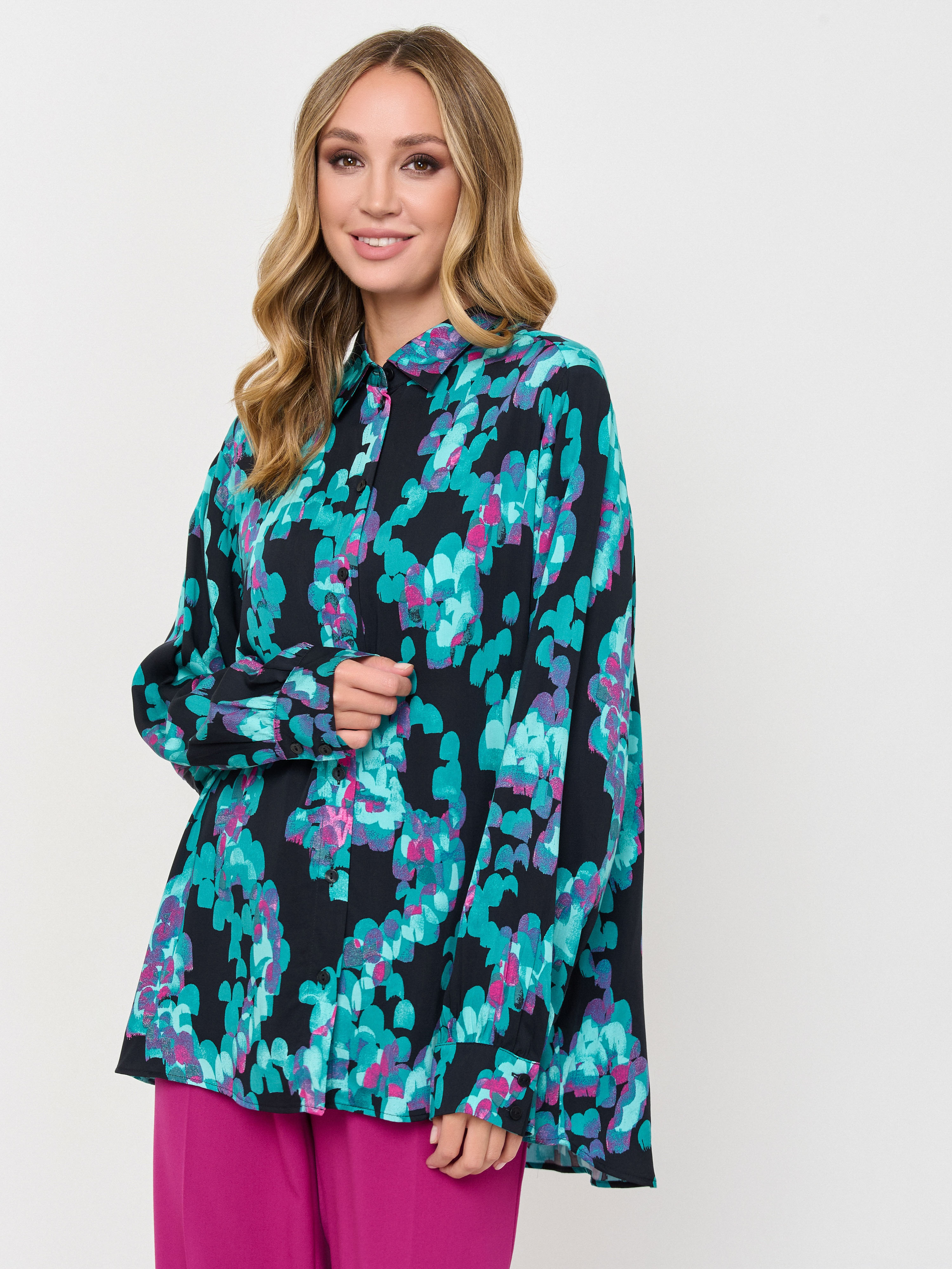 Э560512-21118/м/24-02 Блузка Samoon