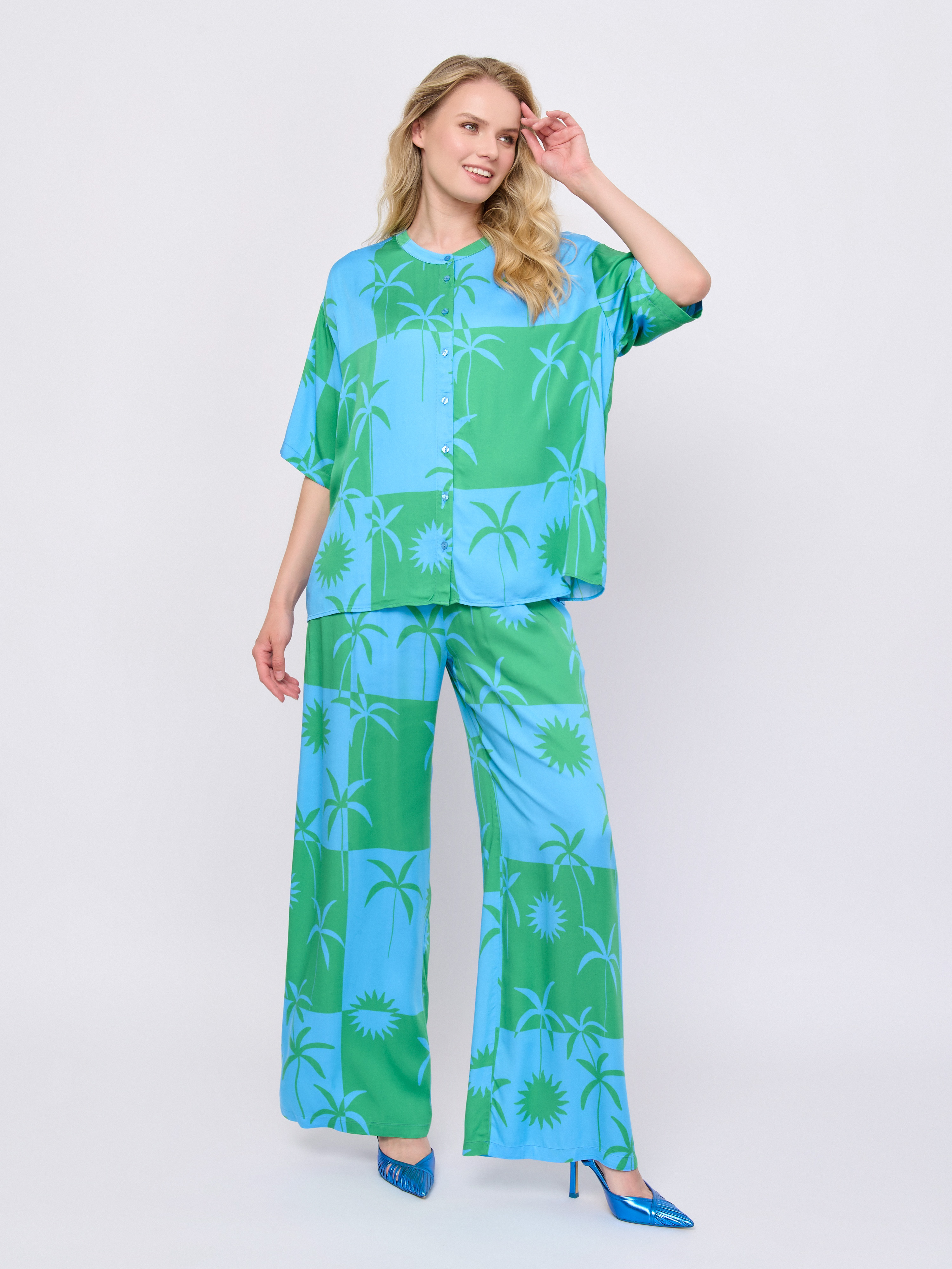 Э52-6425-6057/м/25-01 Блузка Elisa.And.Me