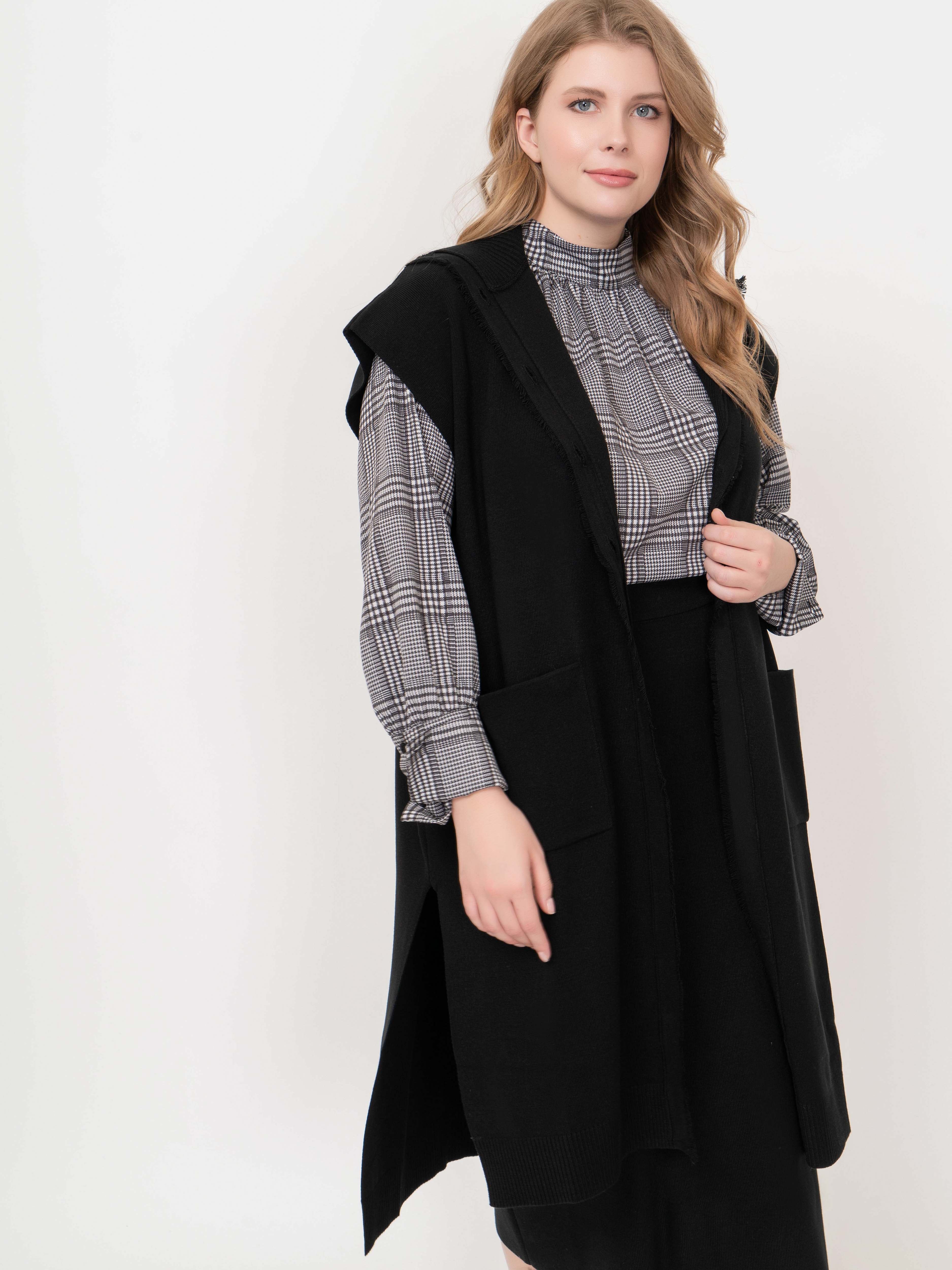 Э7401.5015/20-02 Жилет тр. Mat Fashion