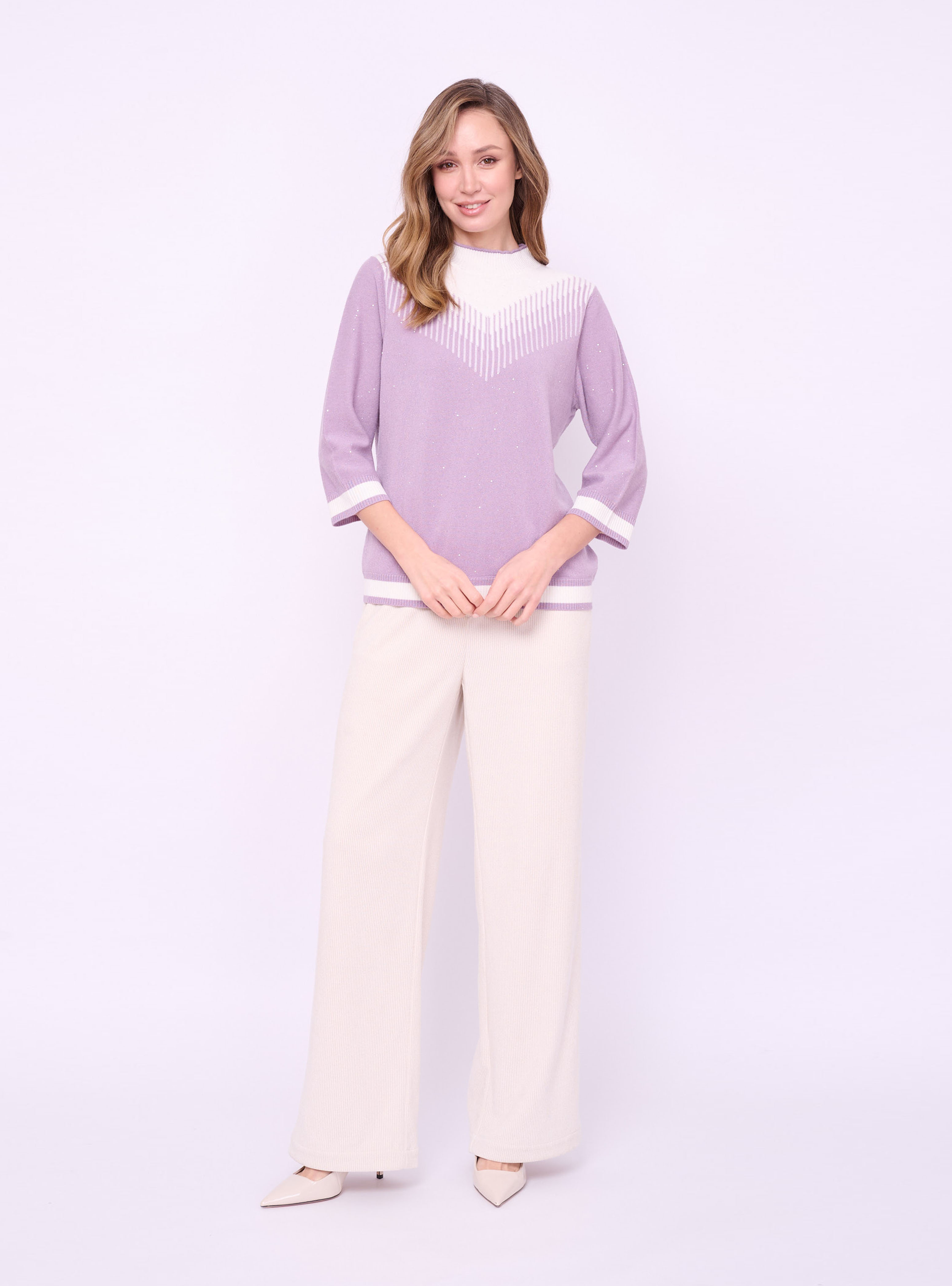 5088-227/26-02 Джемпер вязаный Franco Vello