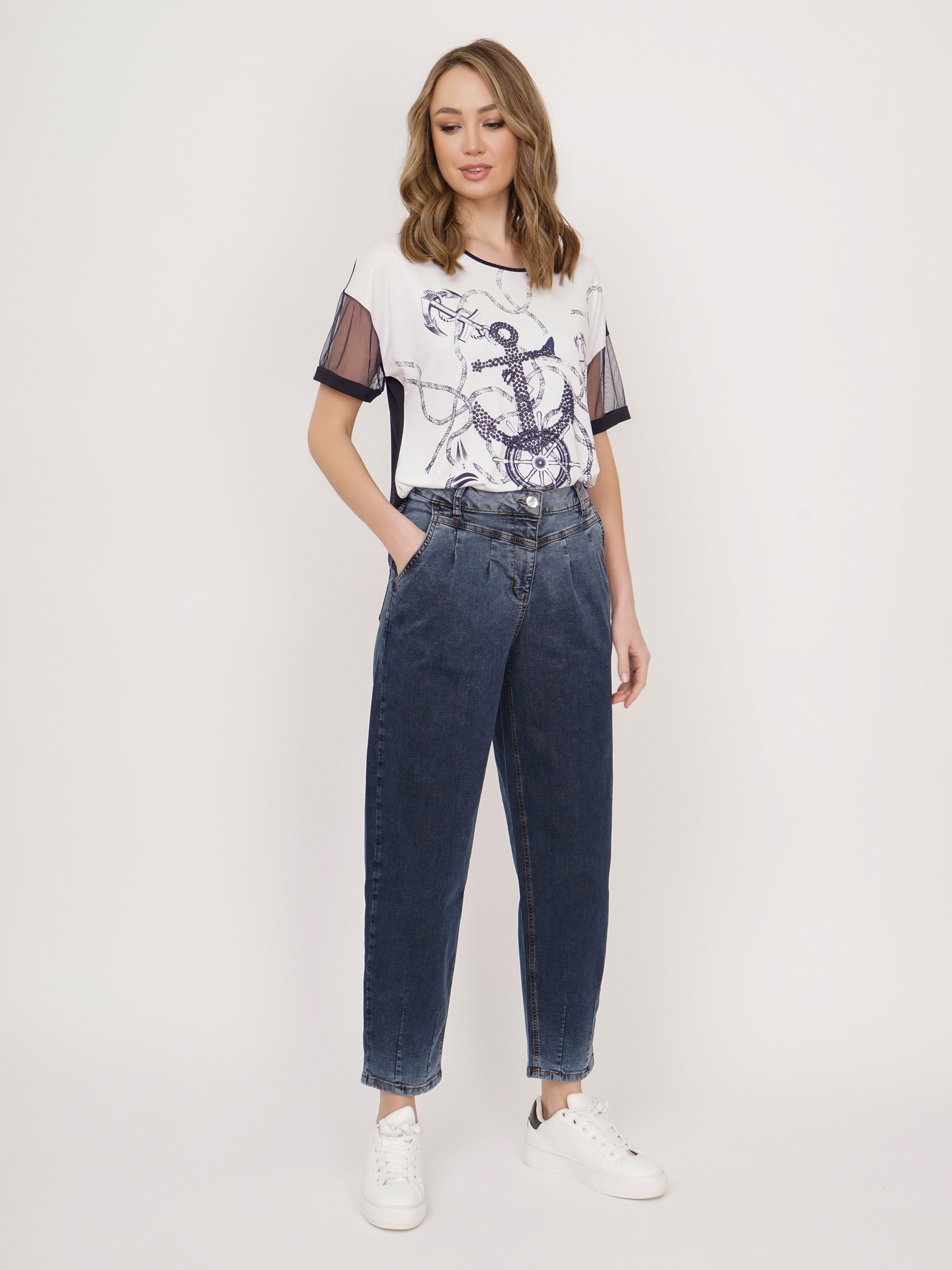 Э7236-122/22-01 Брюки джинсовые Franco Vello