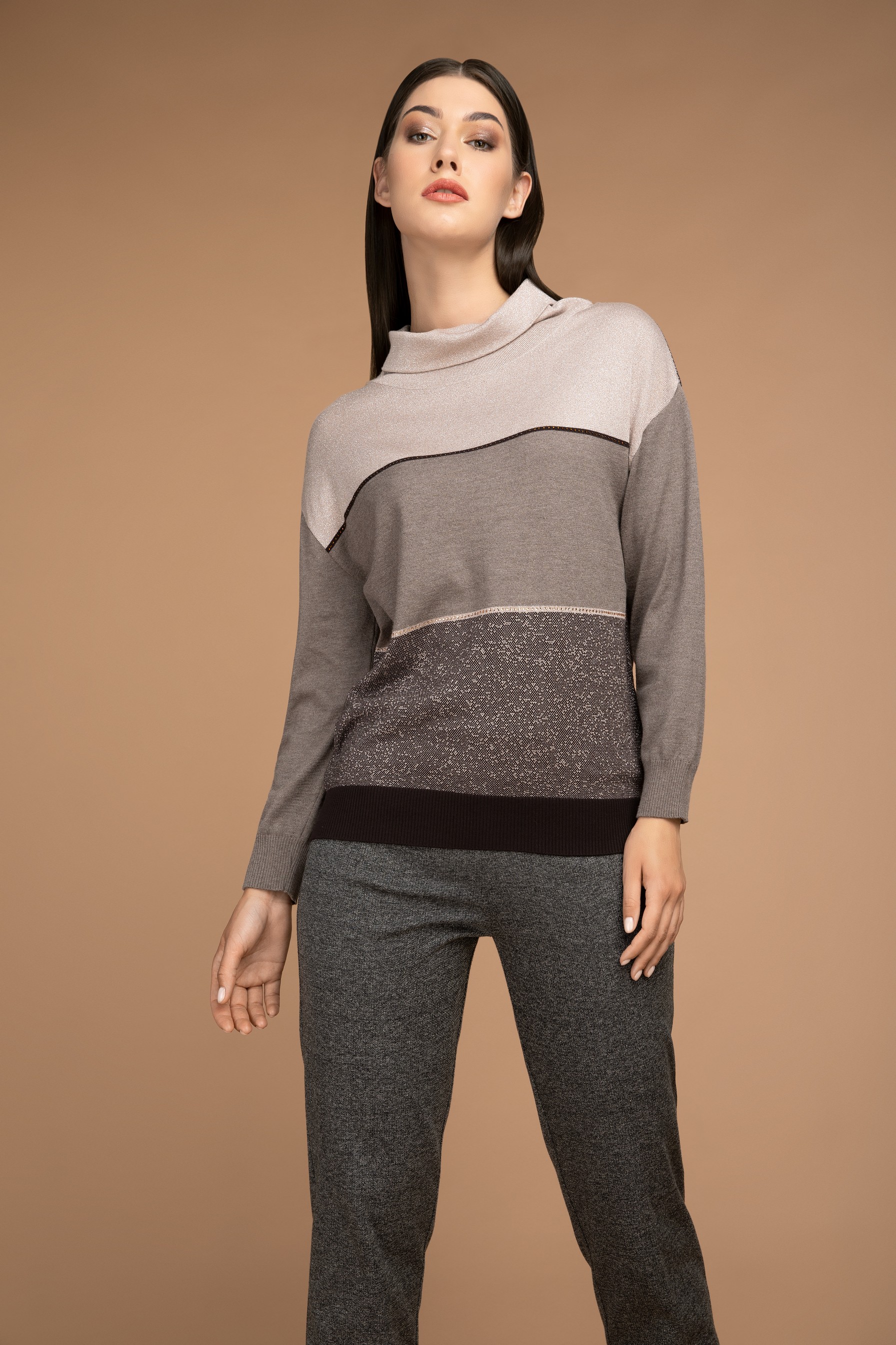 Э5261-222/21-02 Джемпер вязаный Franco Vello