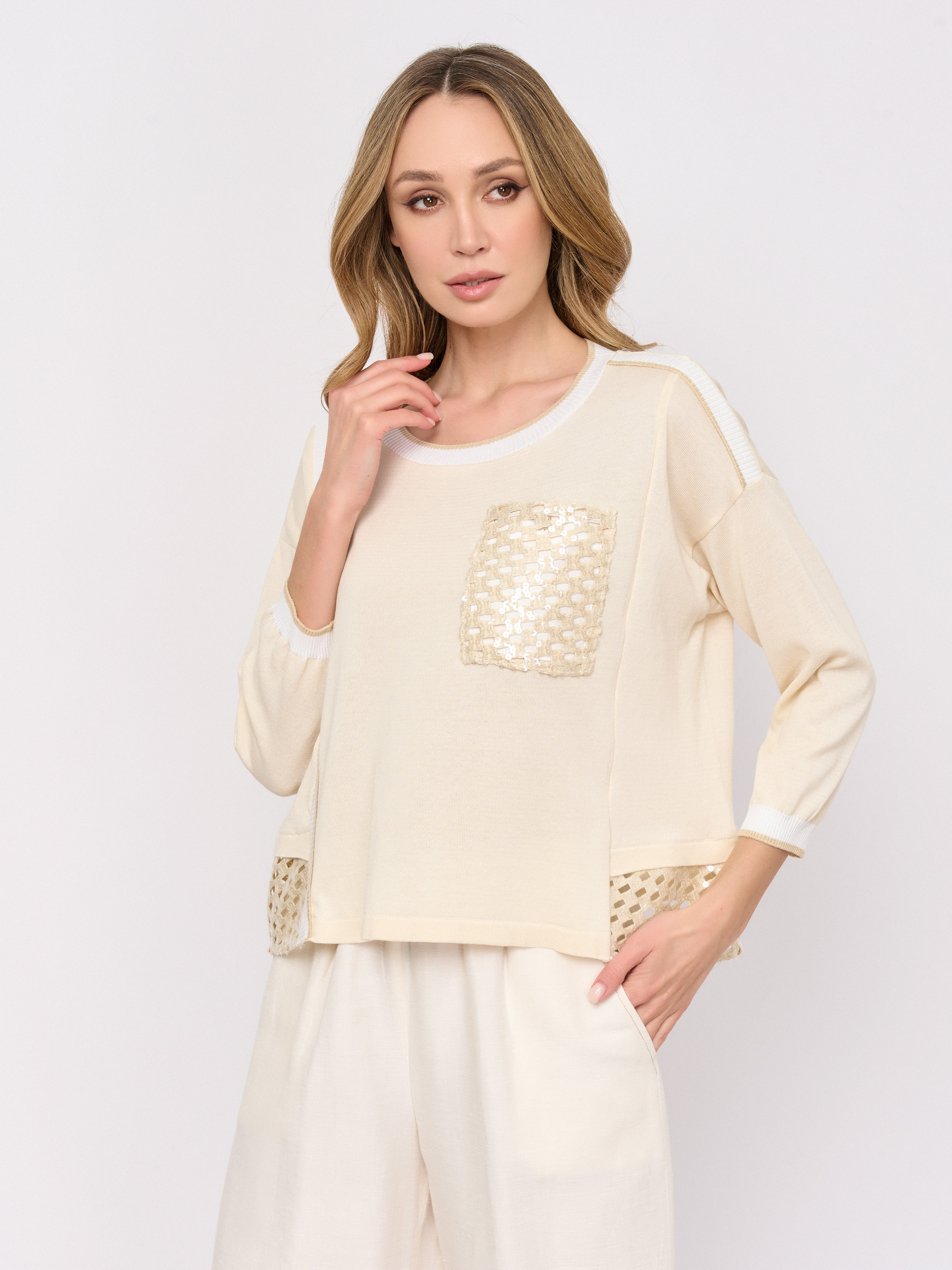 СU175/м/26-01 Джемпер TRICOT CHIC