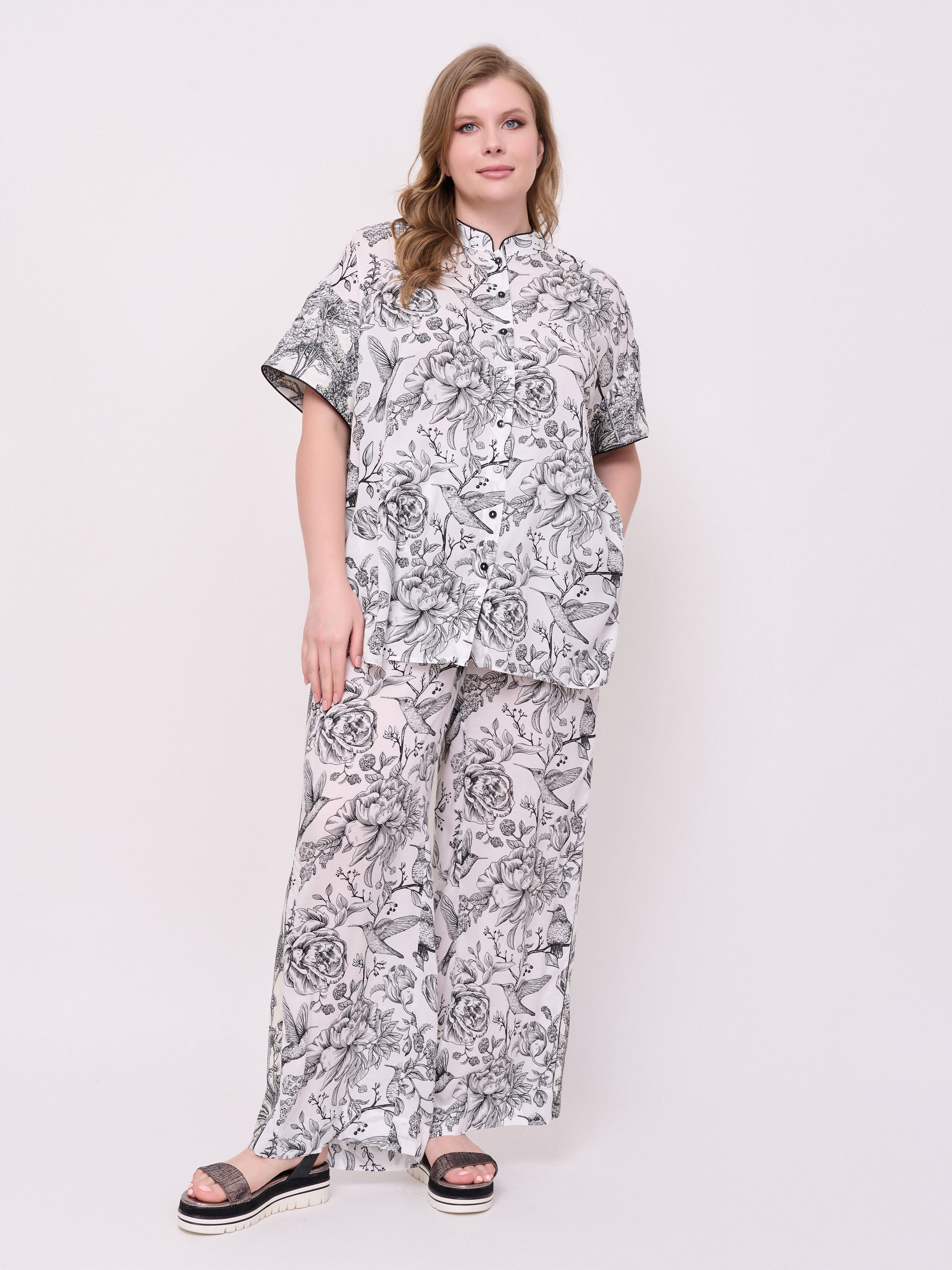 Э8101.2039/24-01 Брюки Mat Fashion