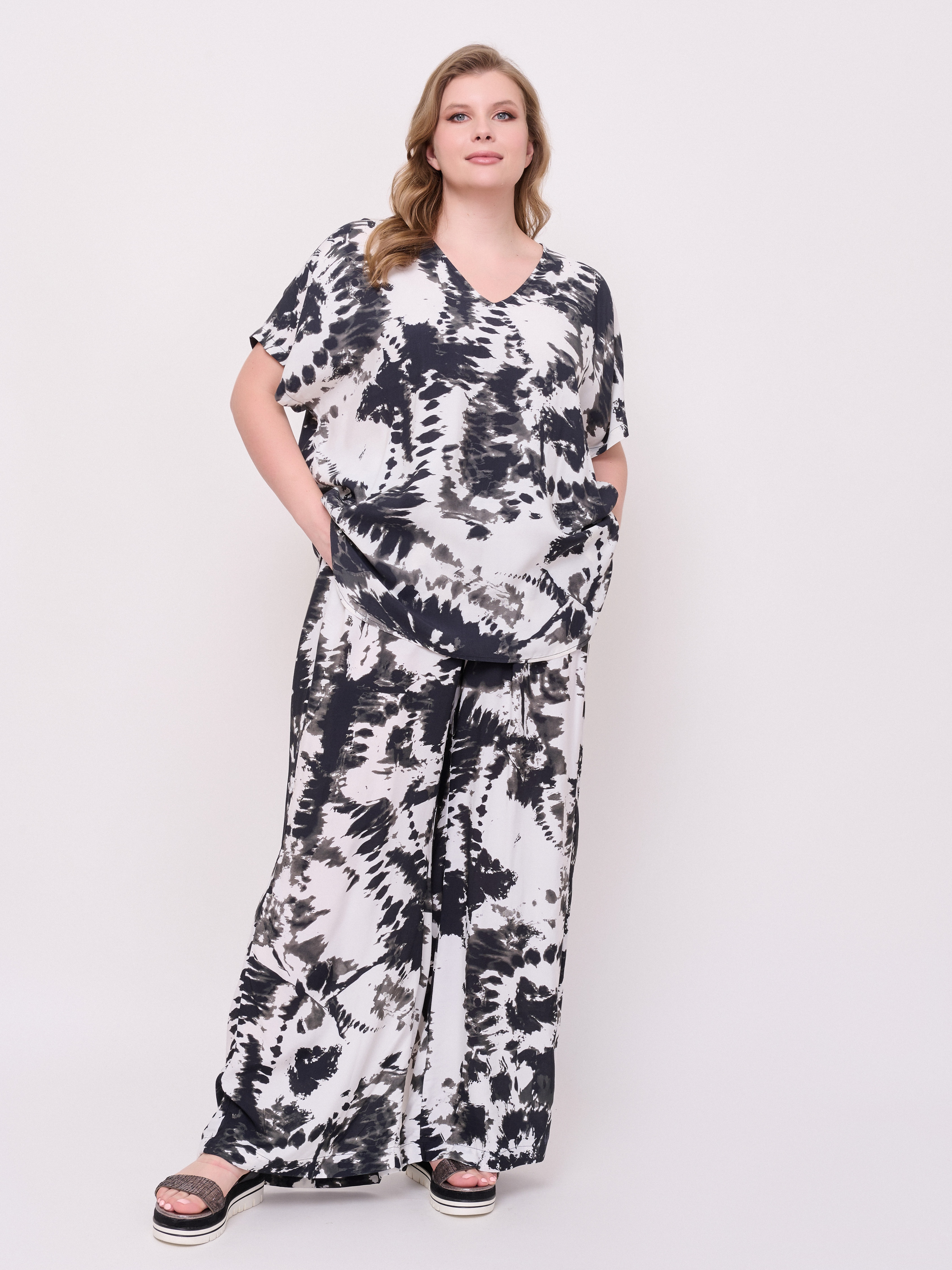 Э8101.2066/24-01 Брюки Mat Fashion