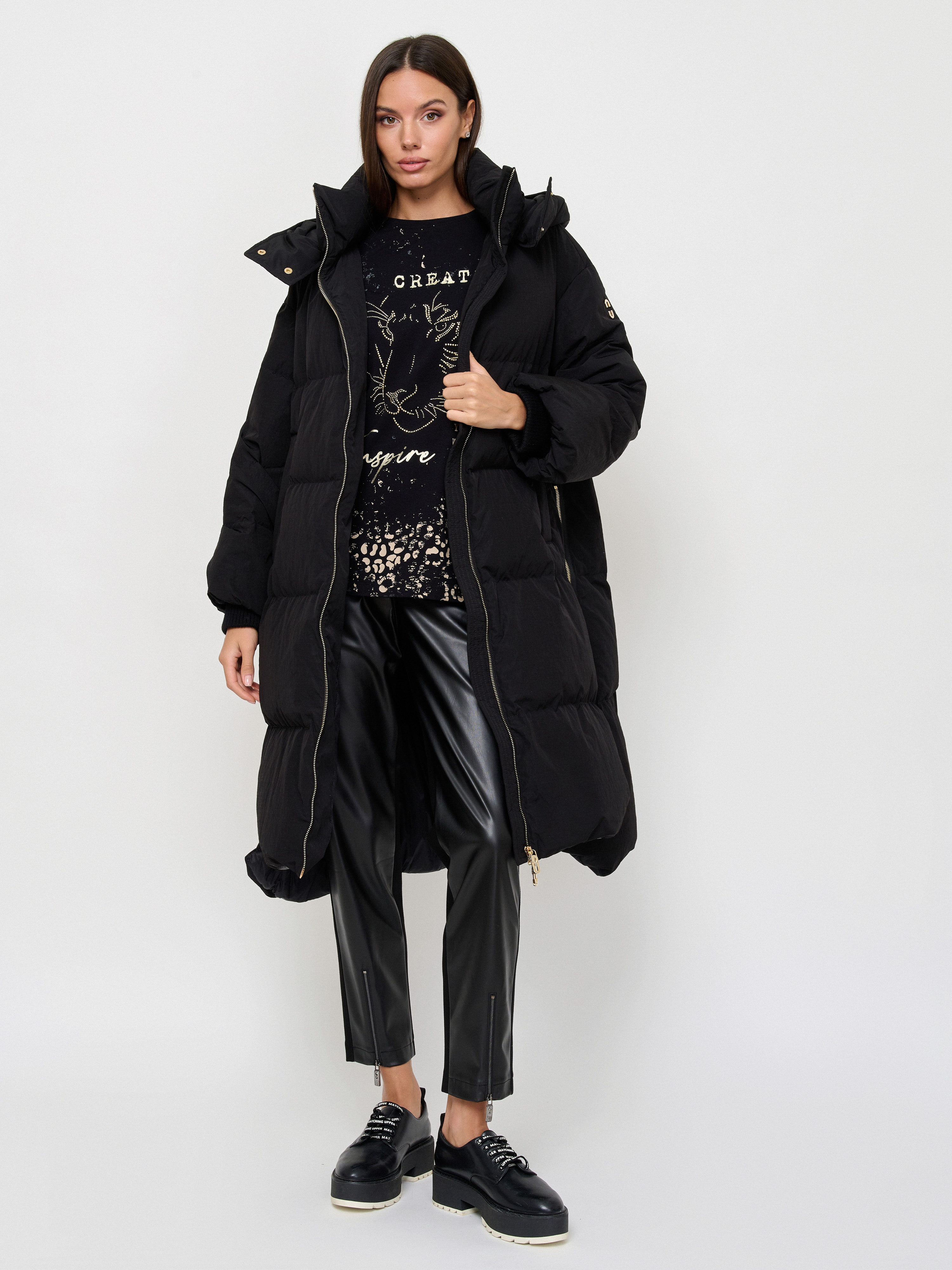 Э75Т550/м/24-02 Пальто Stilnology