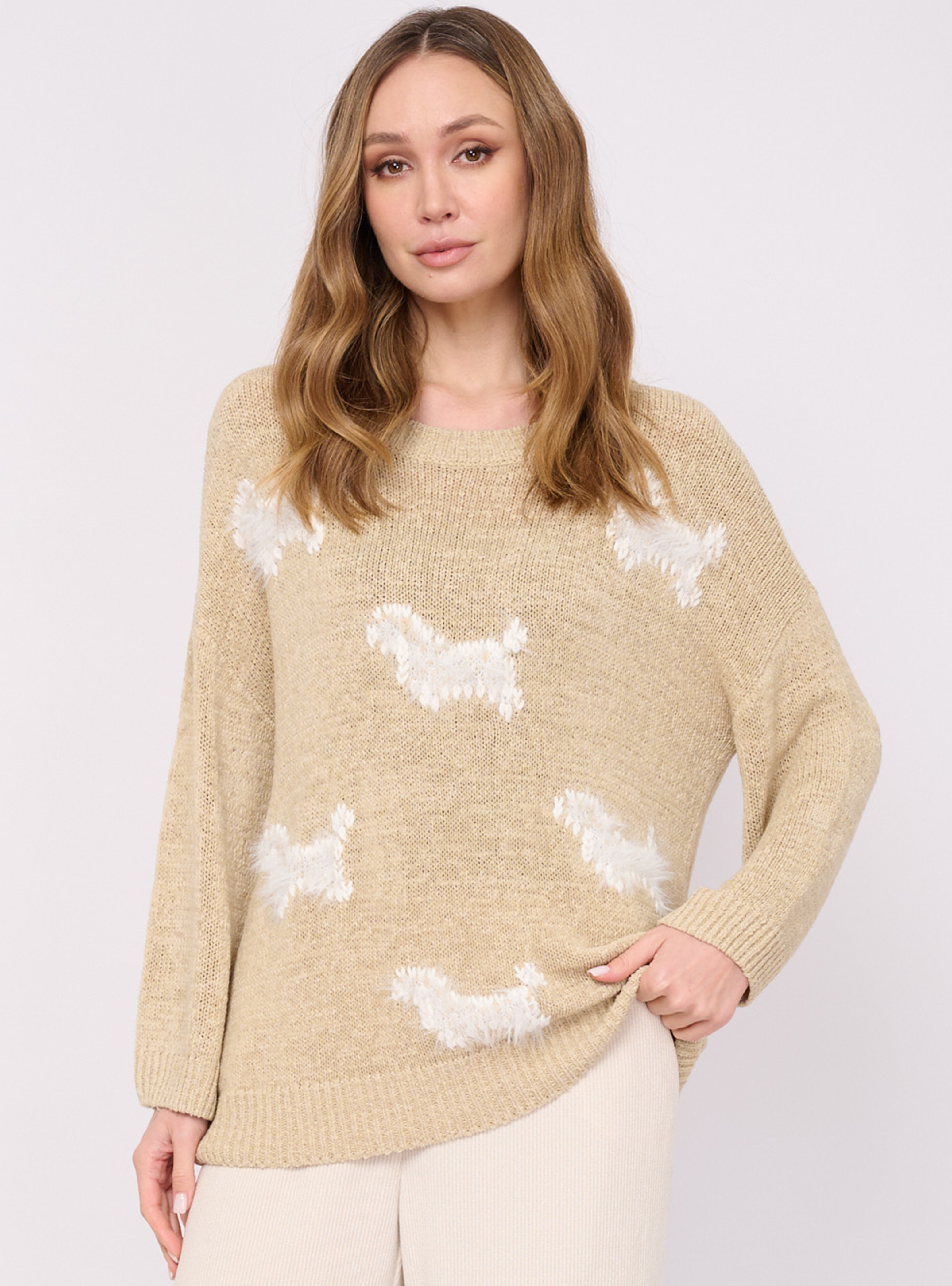 5121-227/26-02 Джемпер вязаный Franco Vello