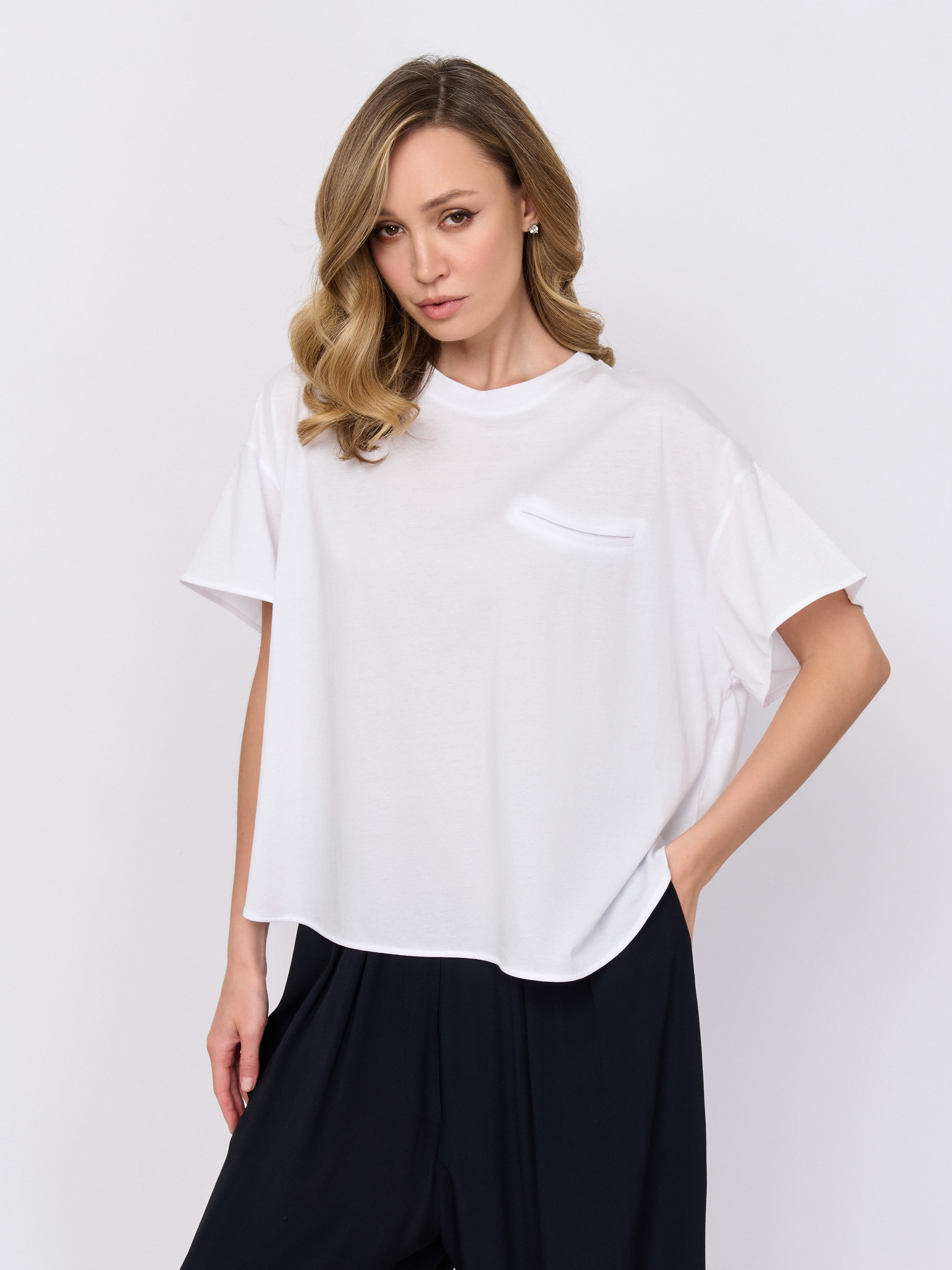 ЭM5EX12/м/25-01 Блузка тр. Meimeij