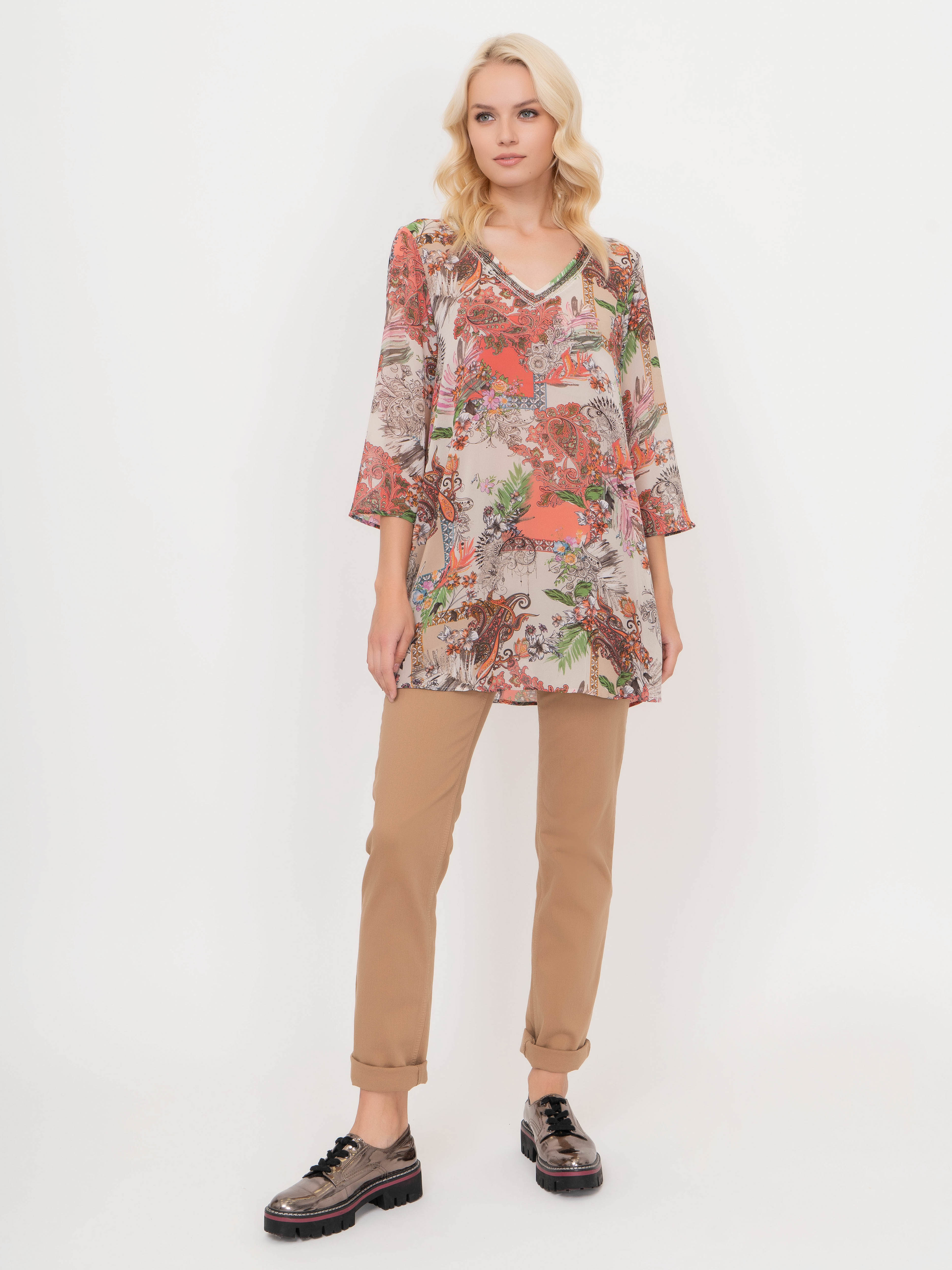 Э560002-21203/20-02 Блуза Samoon