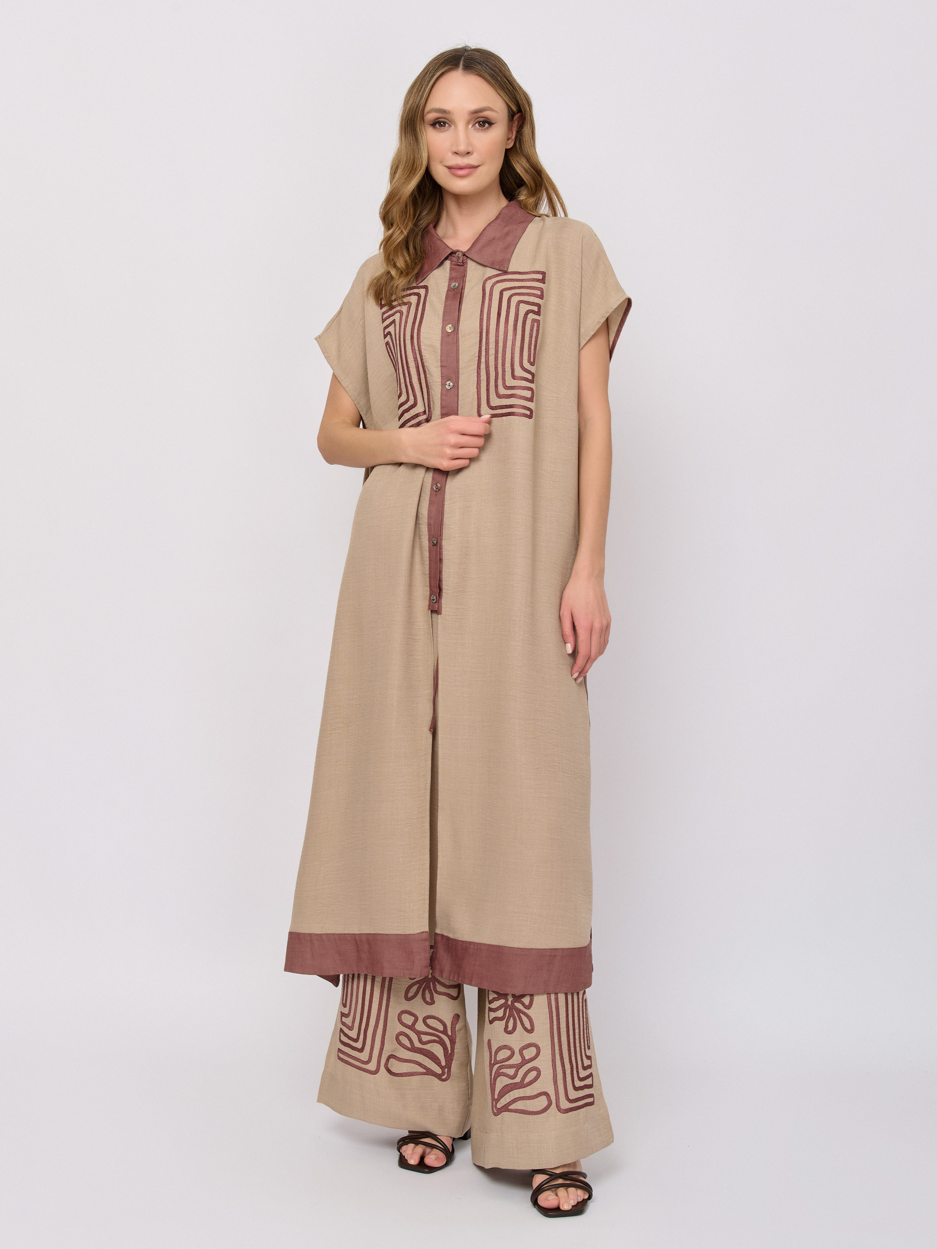 С8501.7016/м/26-01 Блуза (удлиненная) MAT FASHION