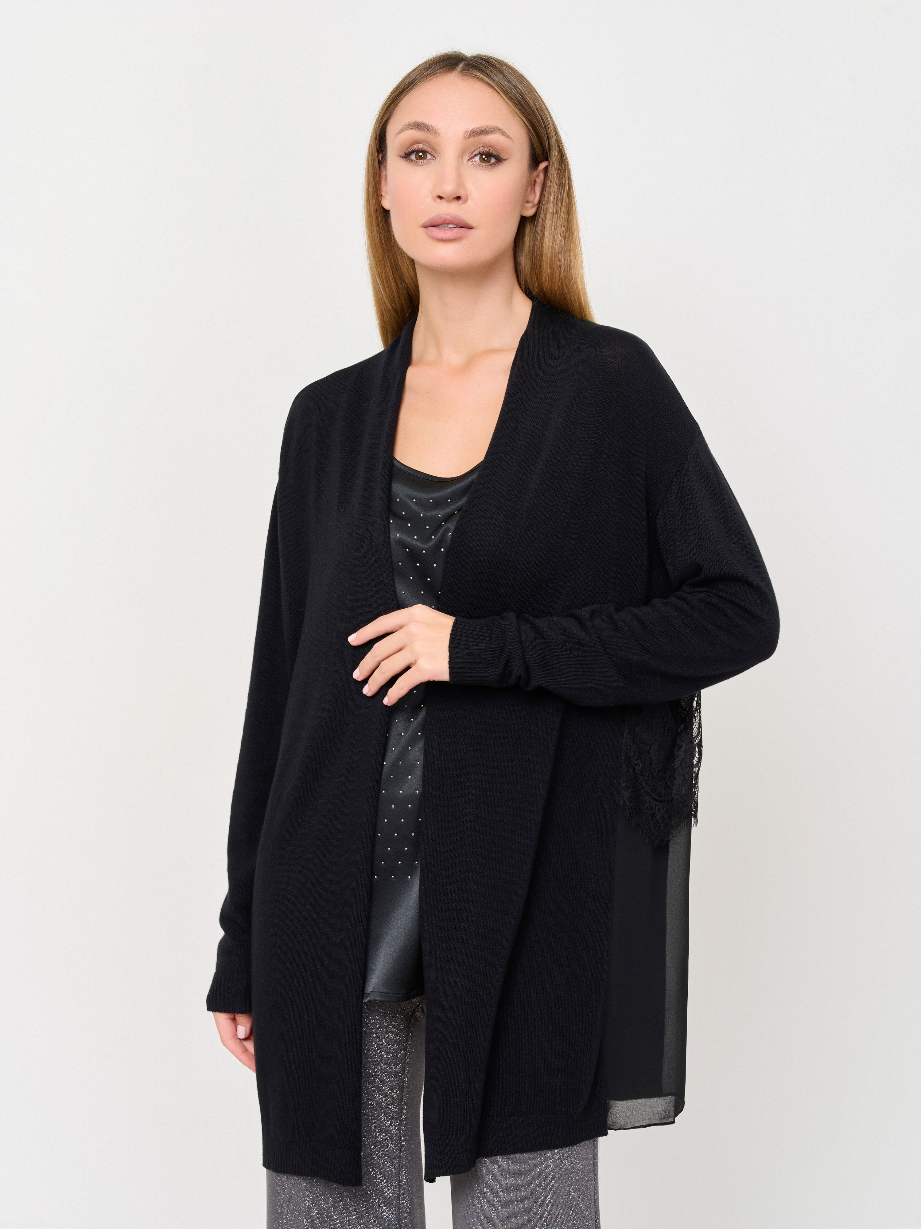 Э24D3647/м/24-02 Кардиган тр. Donne da Sogno