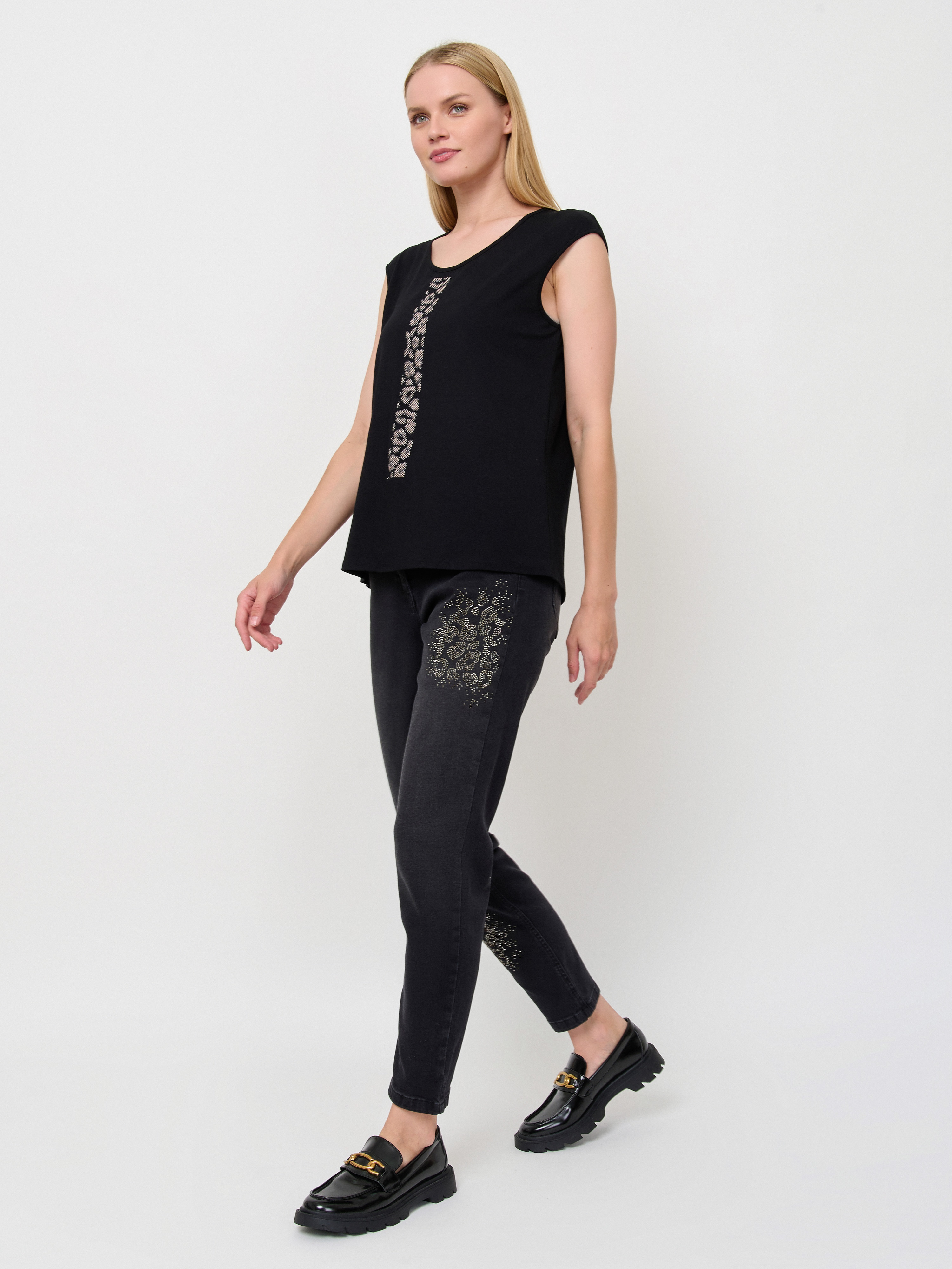 Э832198/м/24-02 Брюки джинсовые Dorisstreich