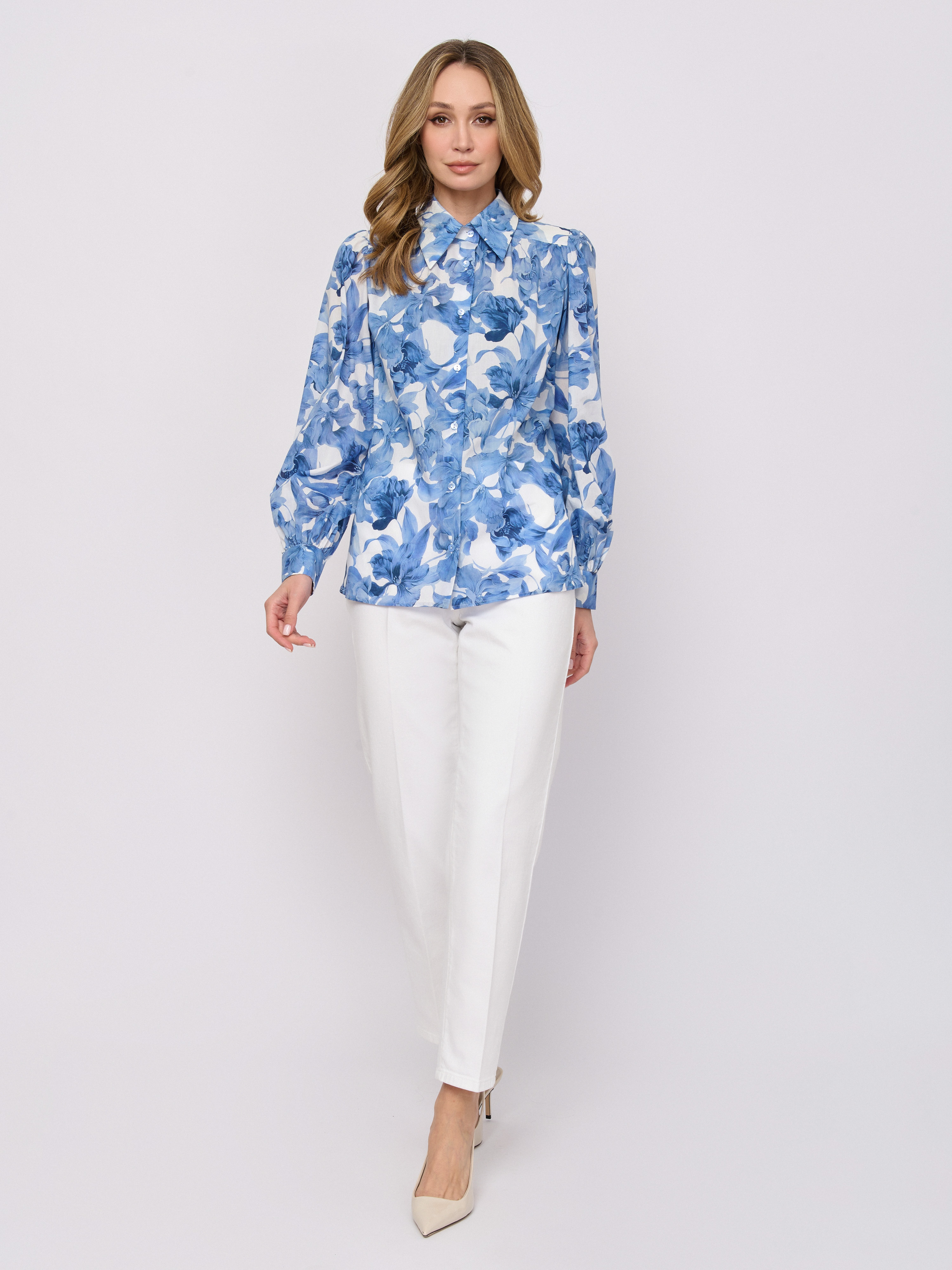 С AROMA/м/26-01 Брюки джинсовые Luisa Spagnoli