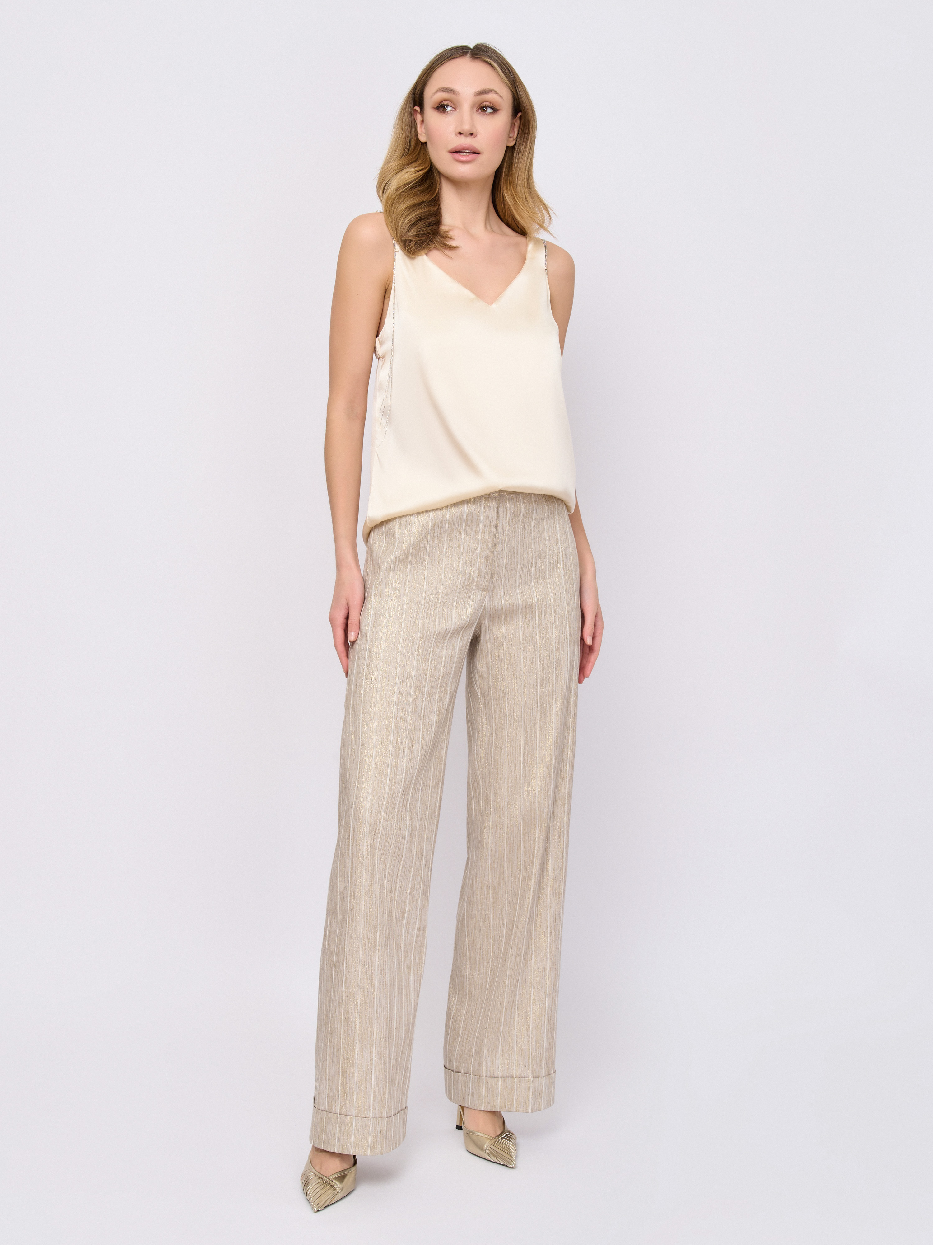 ЭD361215CA/м/25-01 Блузка типа топ PANICALE